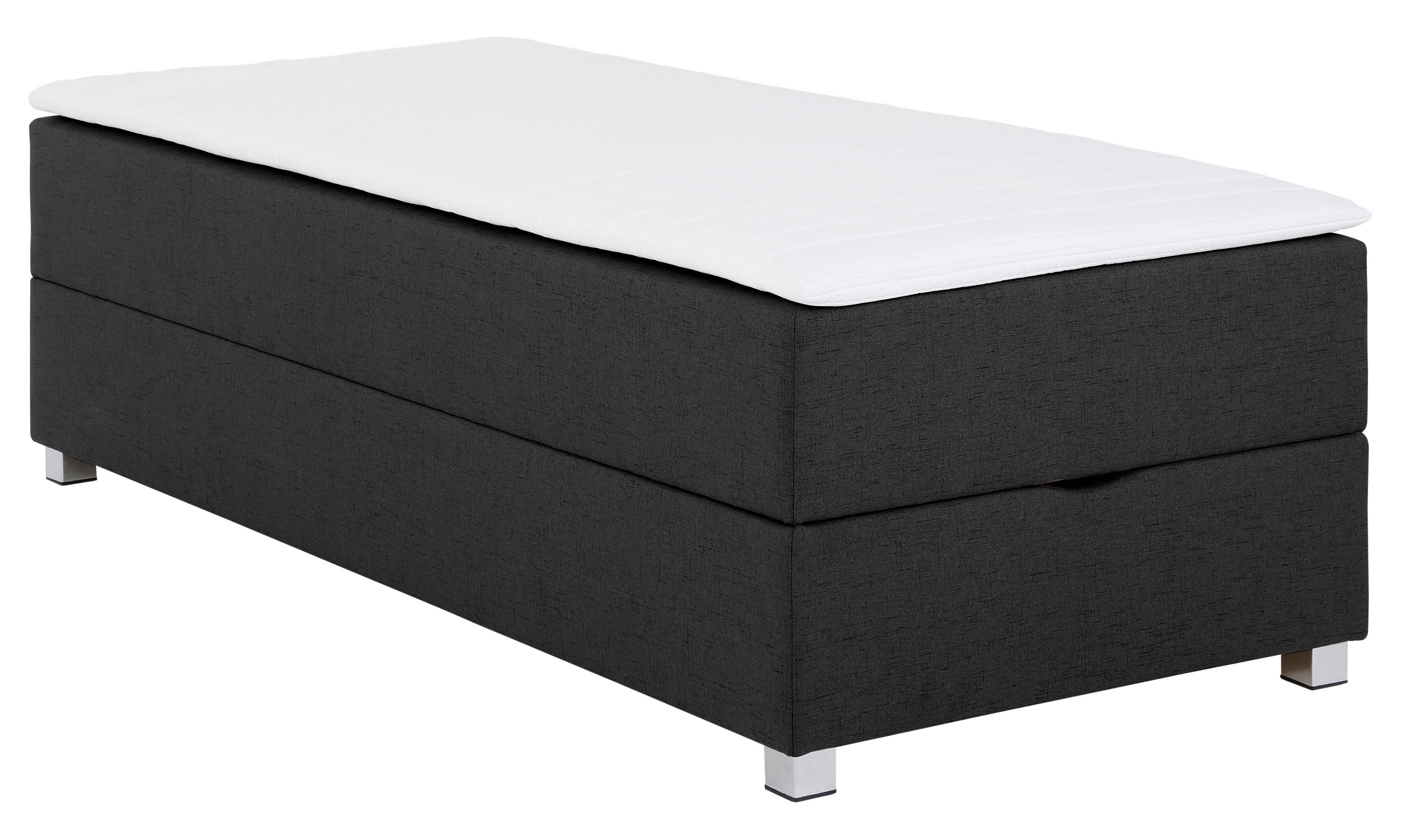 INOSIGN Boxspring Alexis zonder hoofdbord - ideaal voor ruimtes met schuine plafonds, in 4 breedten