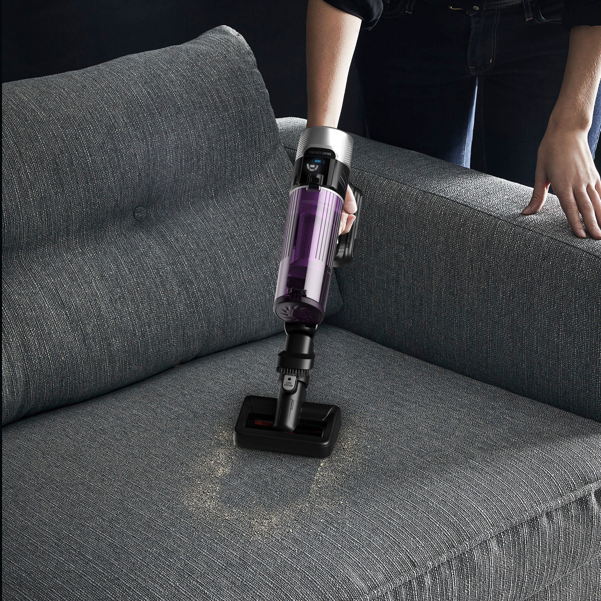 Rowenta Accu-kruimeldief en -stofzuiger RH203A X-Force Flex 9.60 Allergy, snoerloos, hoge capaciteit, flexibele verbinding, lange gebruiksduur,