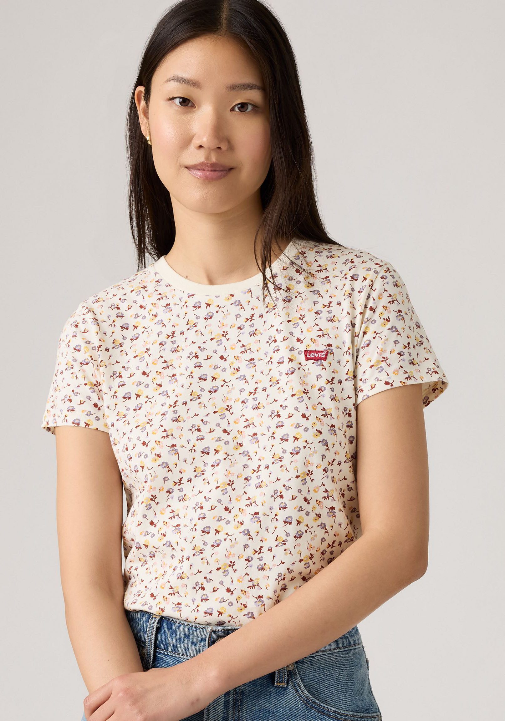 Levi's® T-shirt Perfect Tee met print all-over