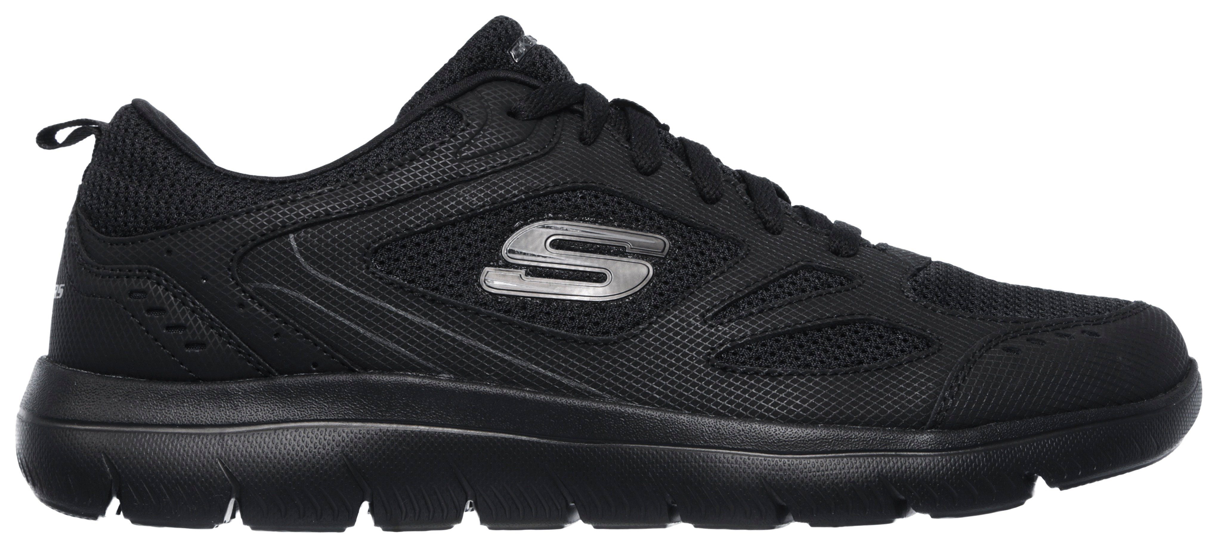Skechers Sneakers Summits-South Rim , vrijetijdsschoen, lage schoen, veterschoen in moderne materiaalmix