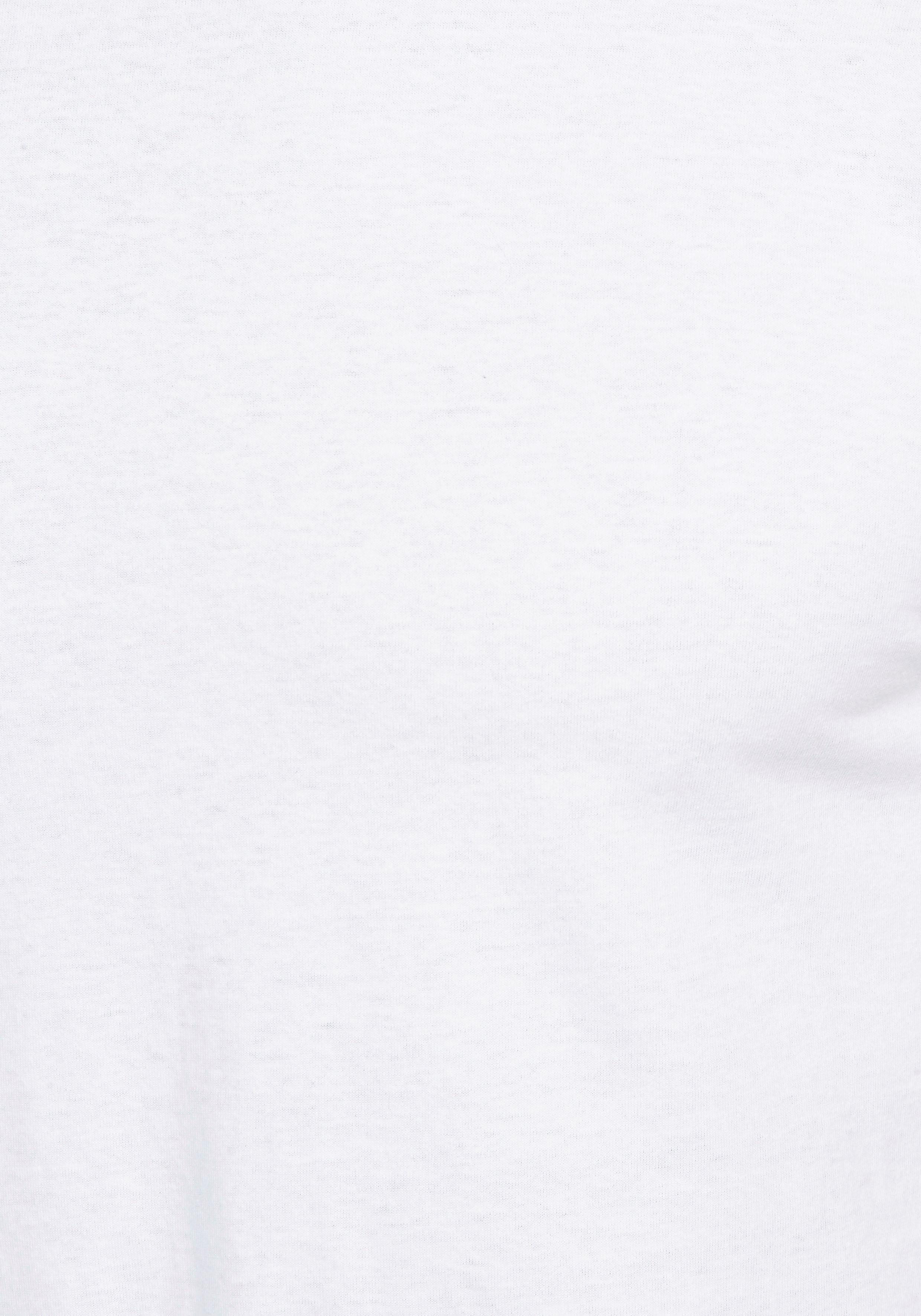 Fruit of the Loom Shirt met lange mouwen van puur katoen (set, 2-delig)