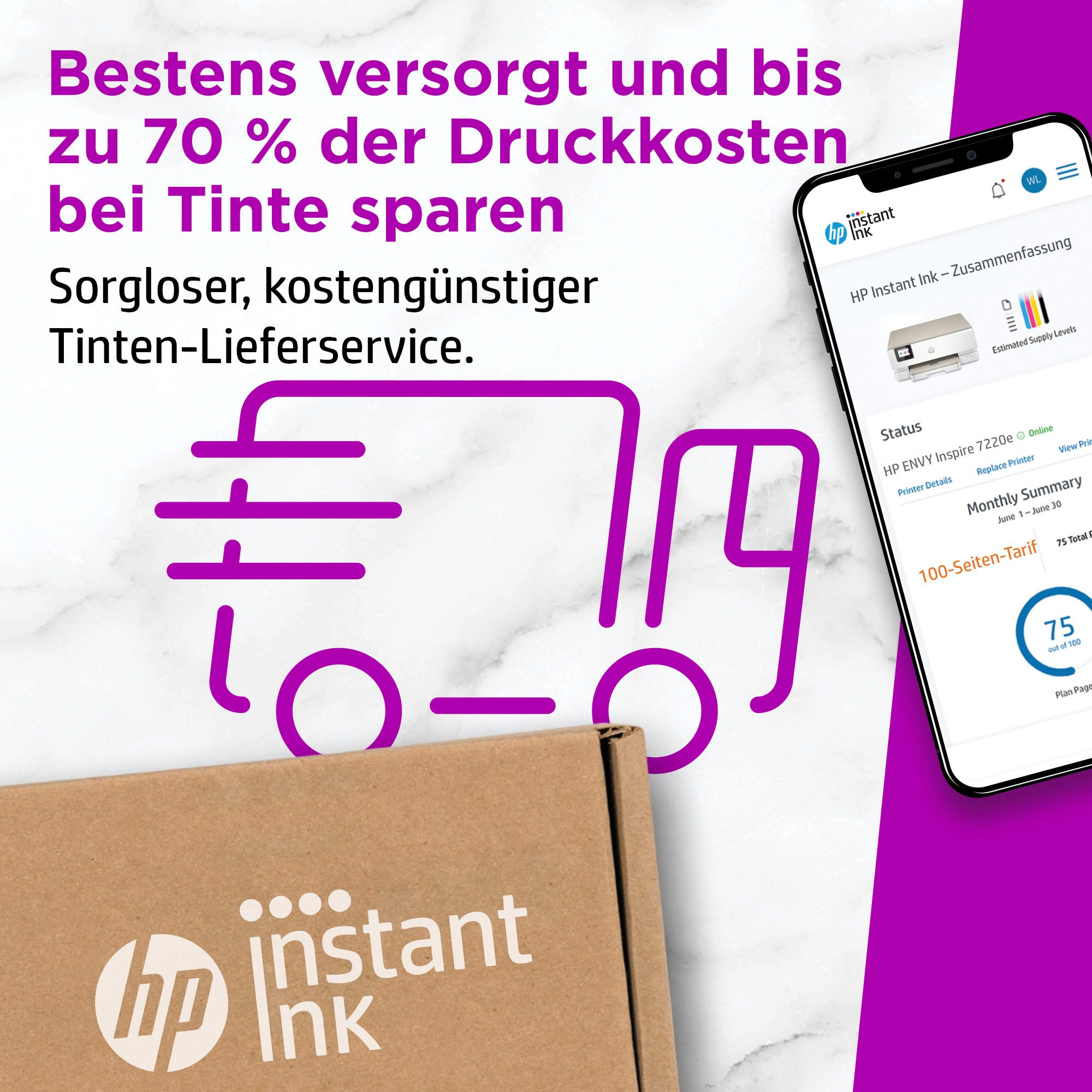 HP All-in-oneprinter Envy Inspire 7220e