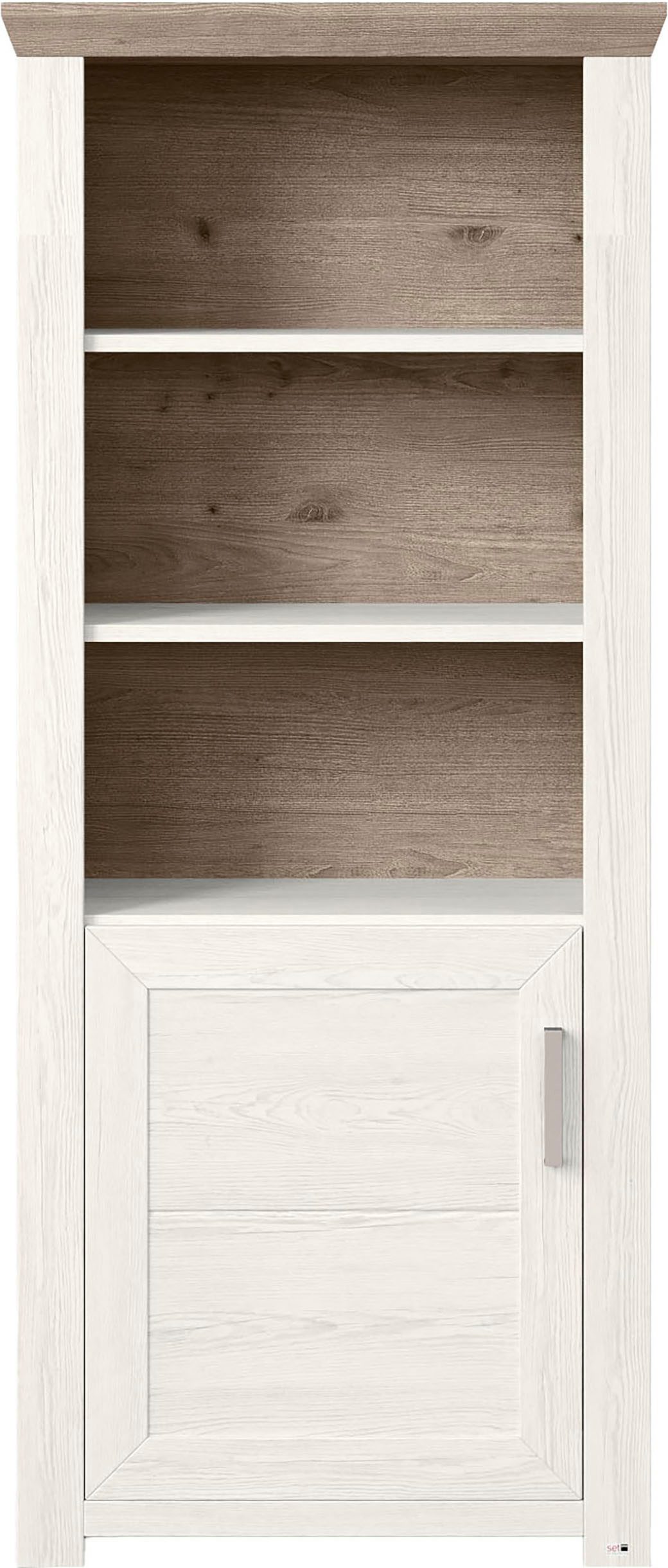 set one by Musterring Rek York Type 09, met open vakken, deur aanslag verwisselbaar, B 75 x H 175 cm