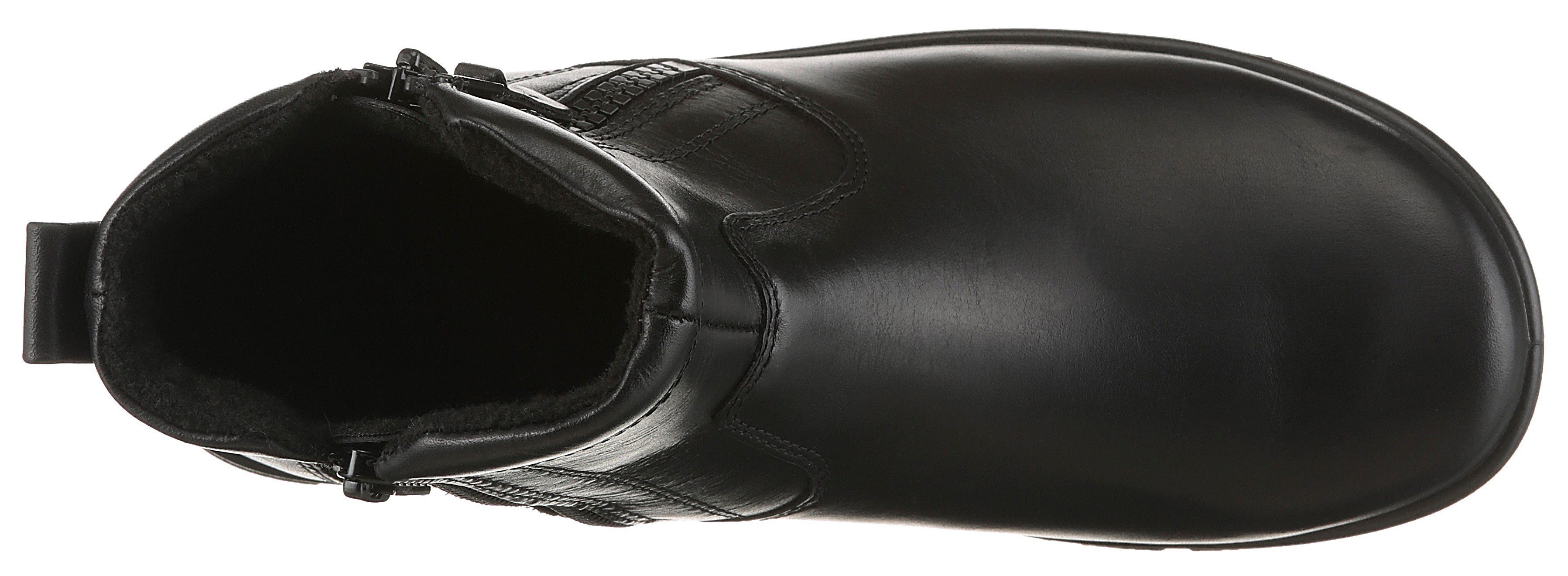 Ecco Winterlaarzen Babett Boot Enkellaars met tweezijdige ritssluiting, GORE-TEX-uitrusting