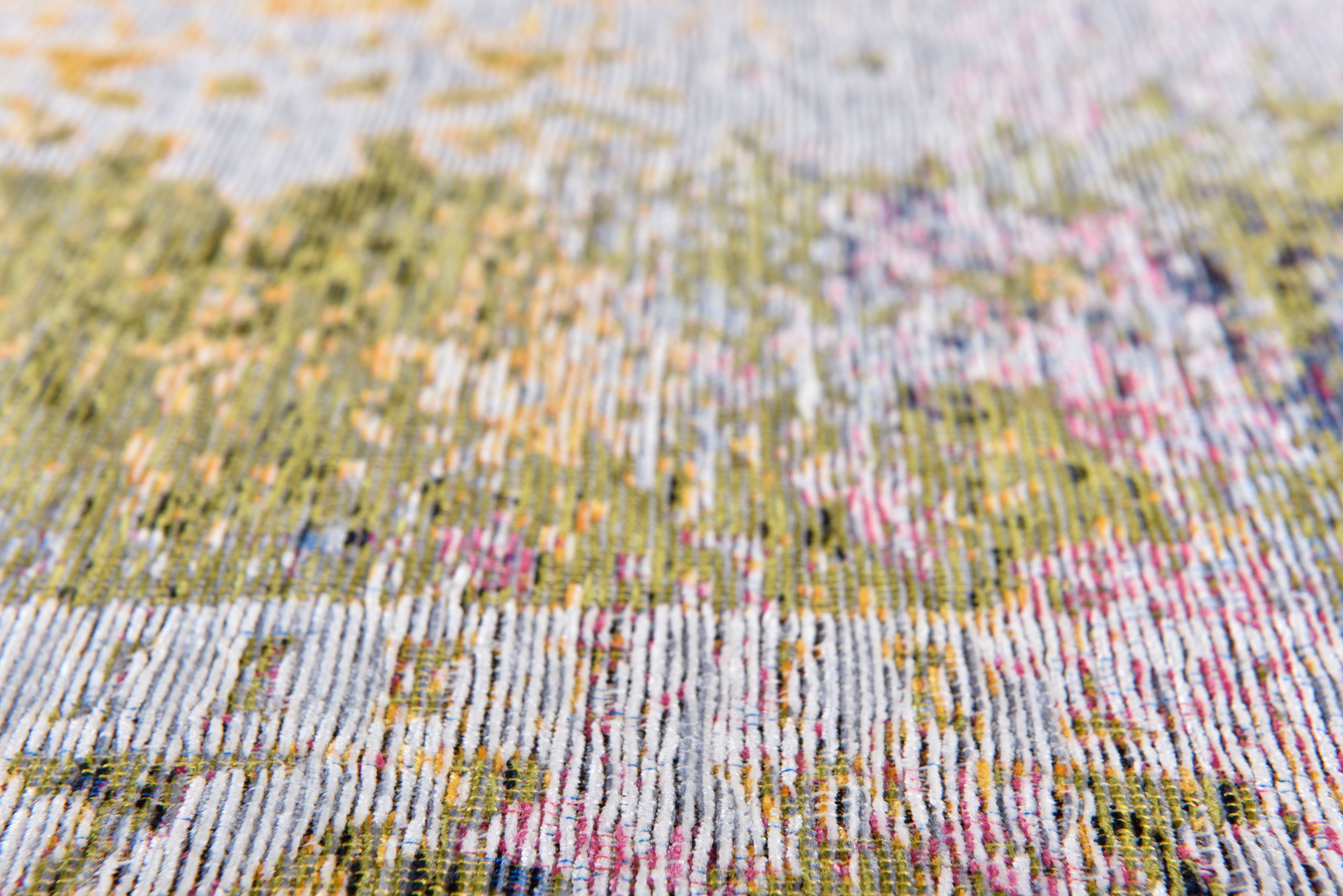 Gino Falcone Vloerkleed Cosima-119 geweven jacquard vloerkleed, met chenillegaren, moderne oriënt-look