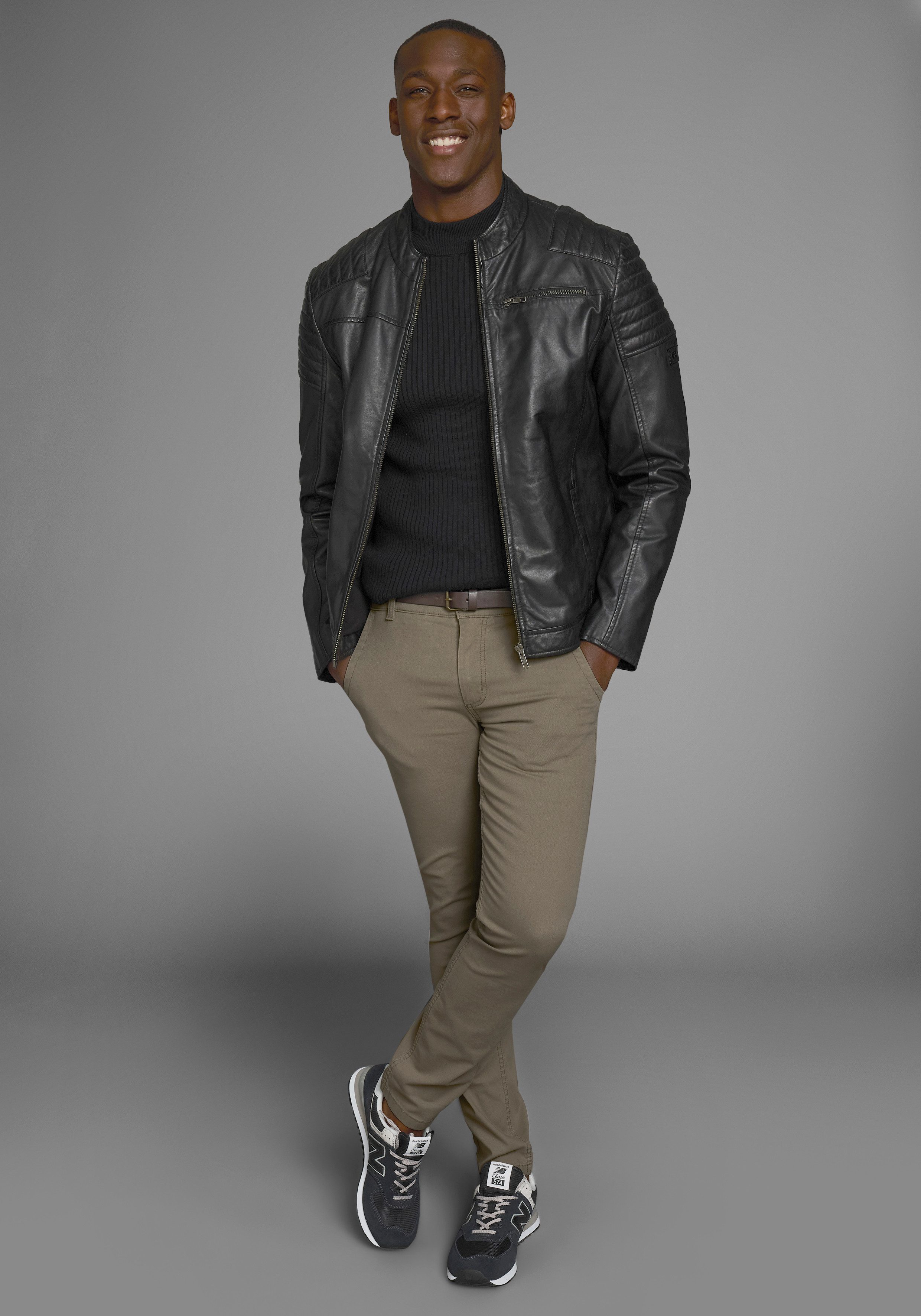 Bruno Banani Chino (set, Met een afneembare riem)