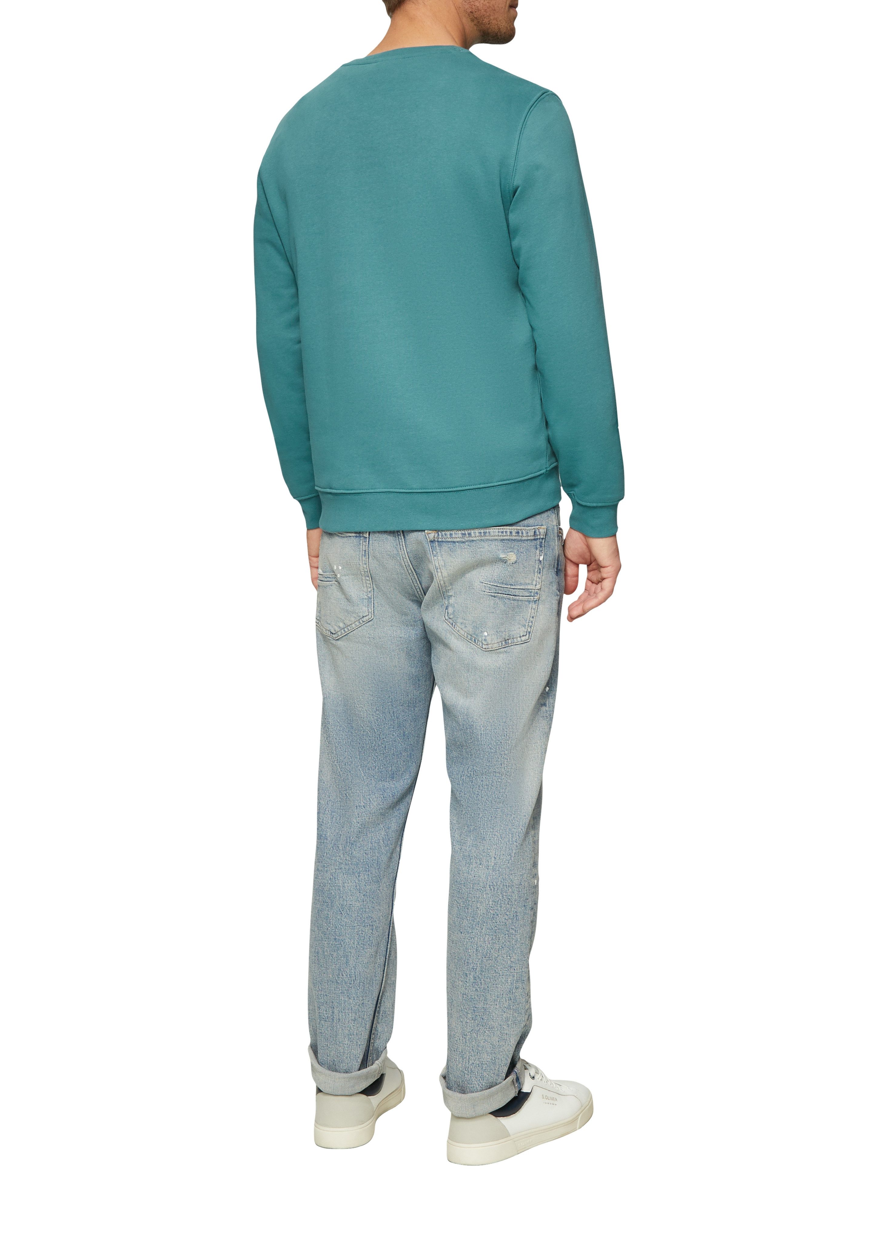 s.Oliver Sweatshirt met frontprint