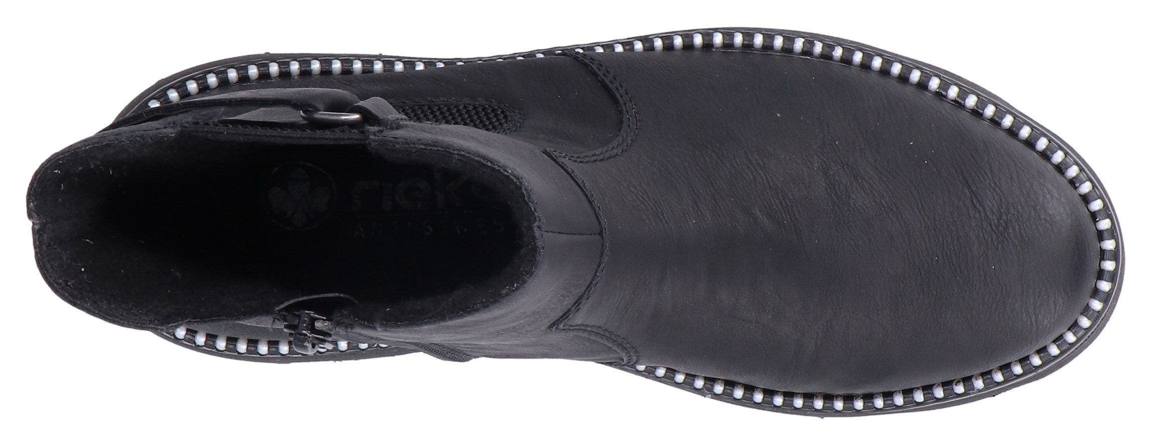 Rieker Chelsea-boots , instappers, enkellaars, plateau, met binnenrits