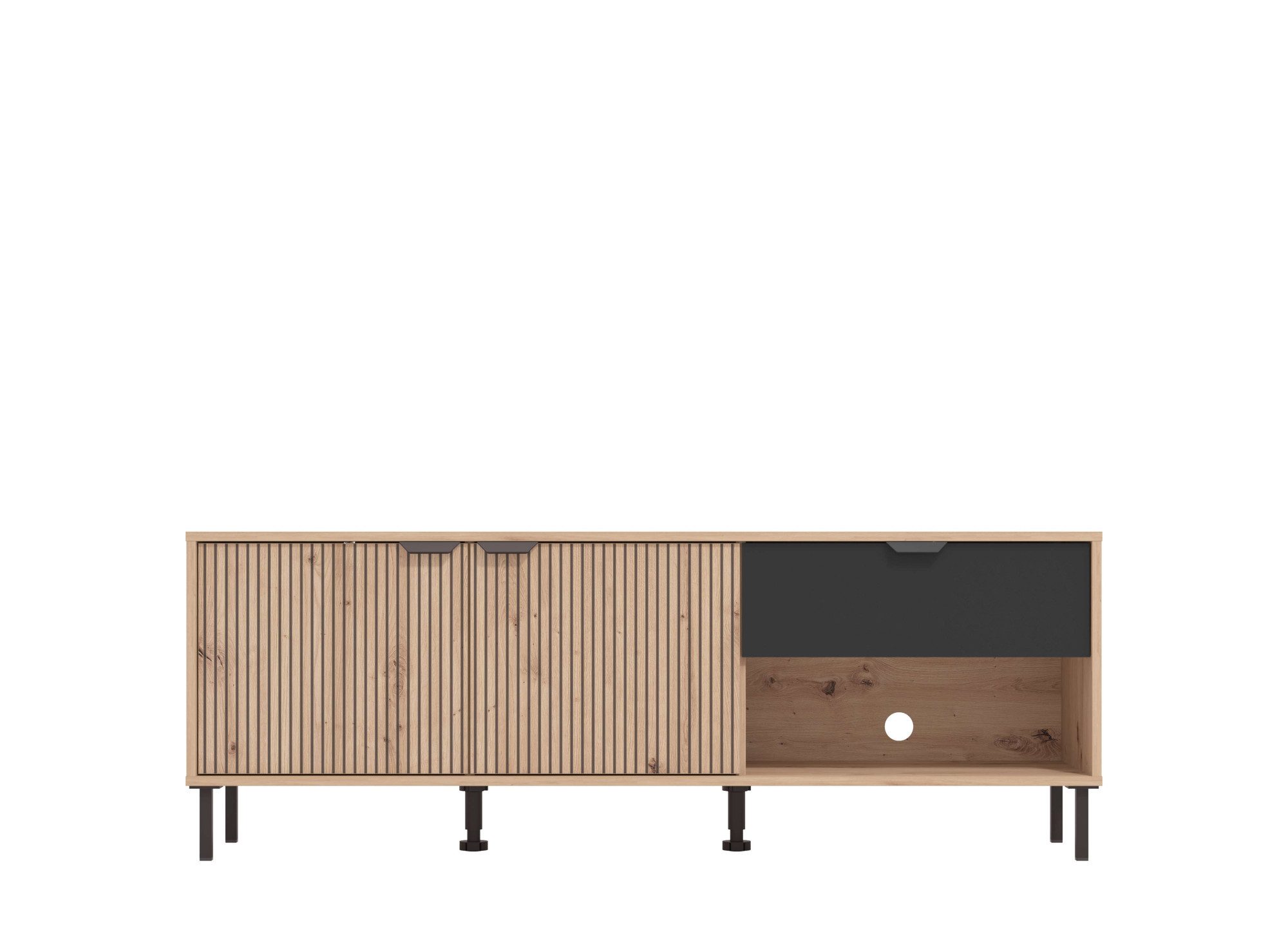 Home affaire Tv-meubel Mayenne TV-Lowboard, Breedte 150 cm, TV-kast, TV-standaard