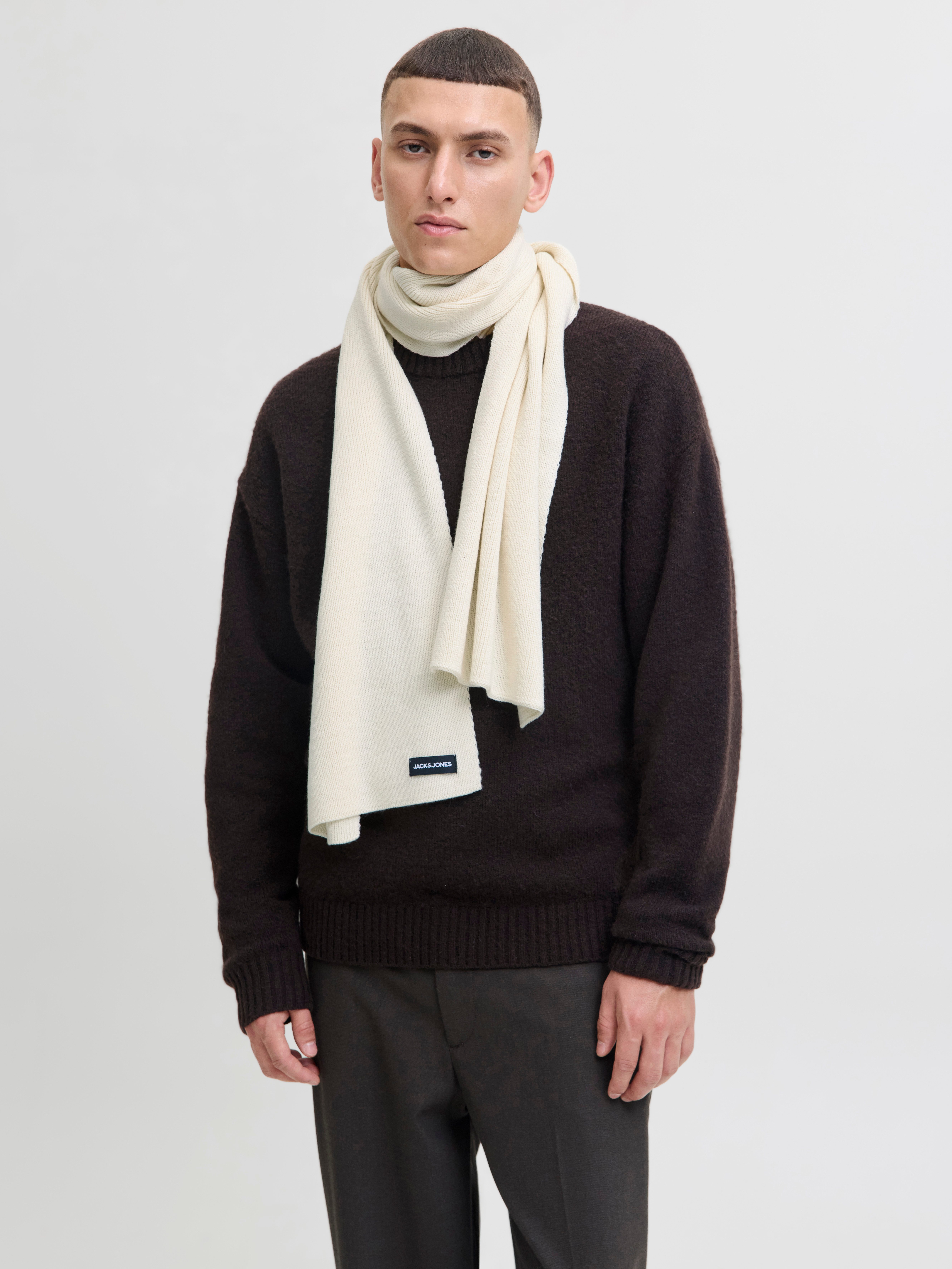 Jack & Jones Gebreide sjaal JACDNA KNIT SCARF NOOS