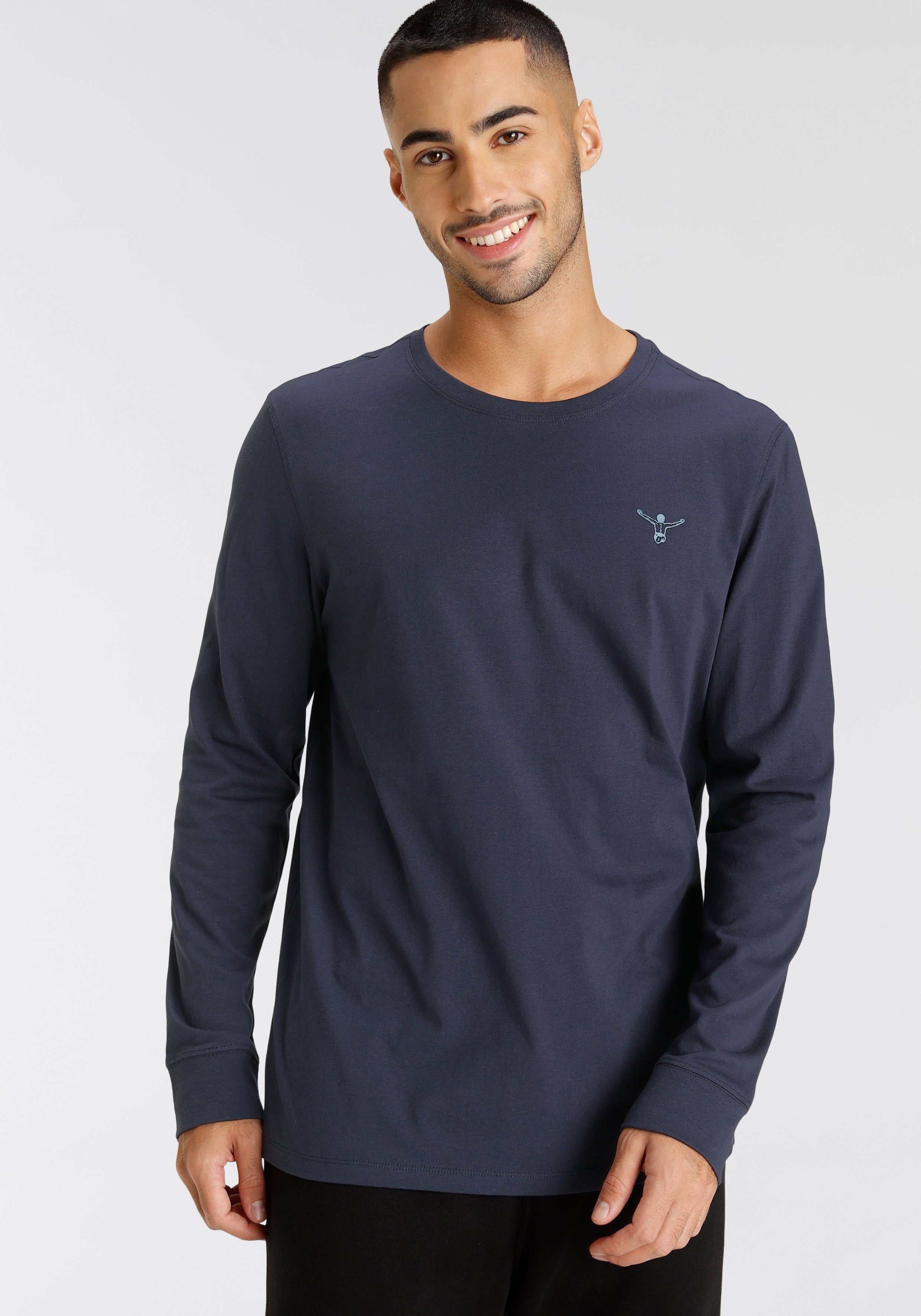 Chiemsee Shirt met lange mouwen (Set van 2)