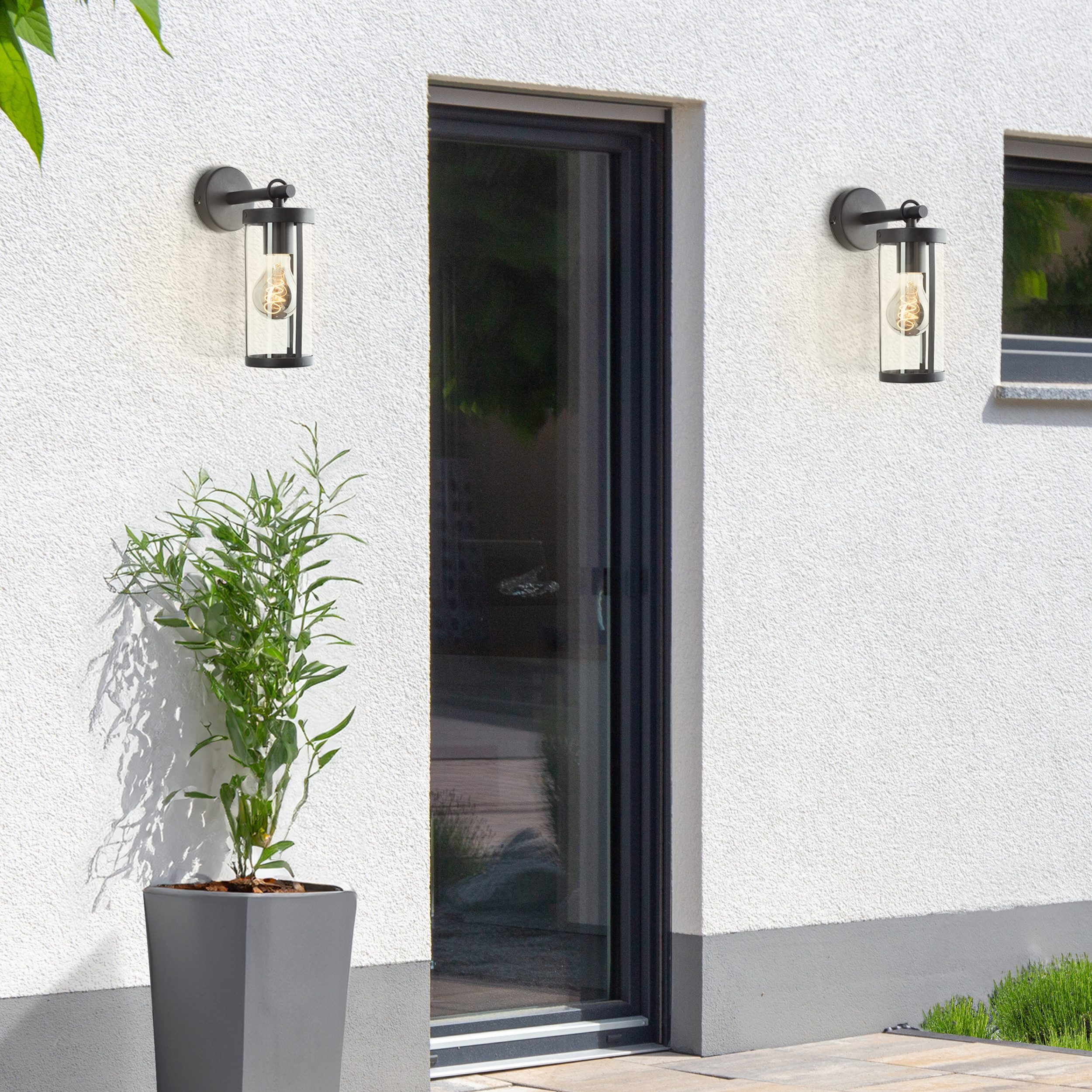 Brilliant Leuchten Wandlamp voor buiten Sidney