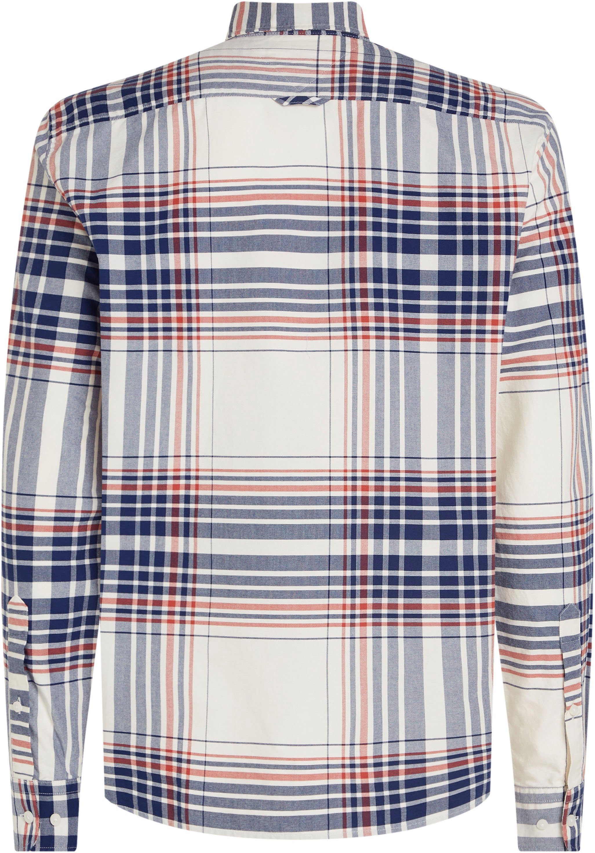 Tommy Hilfiger Overhemd met lange mouwen XL OXFORD CHECK RF SHIRT