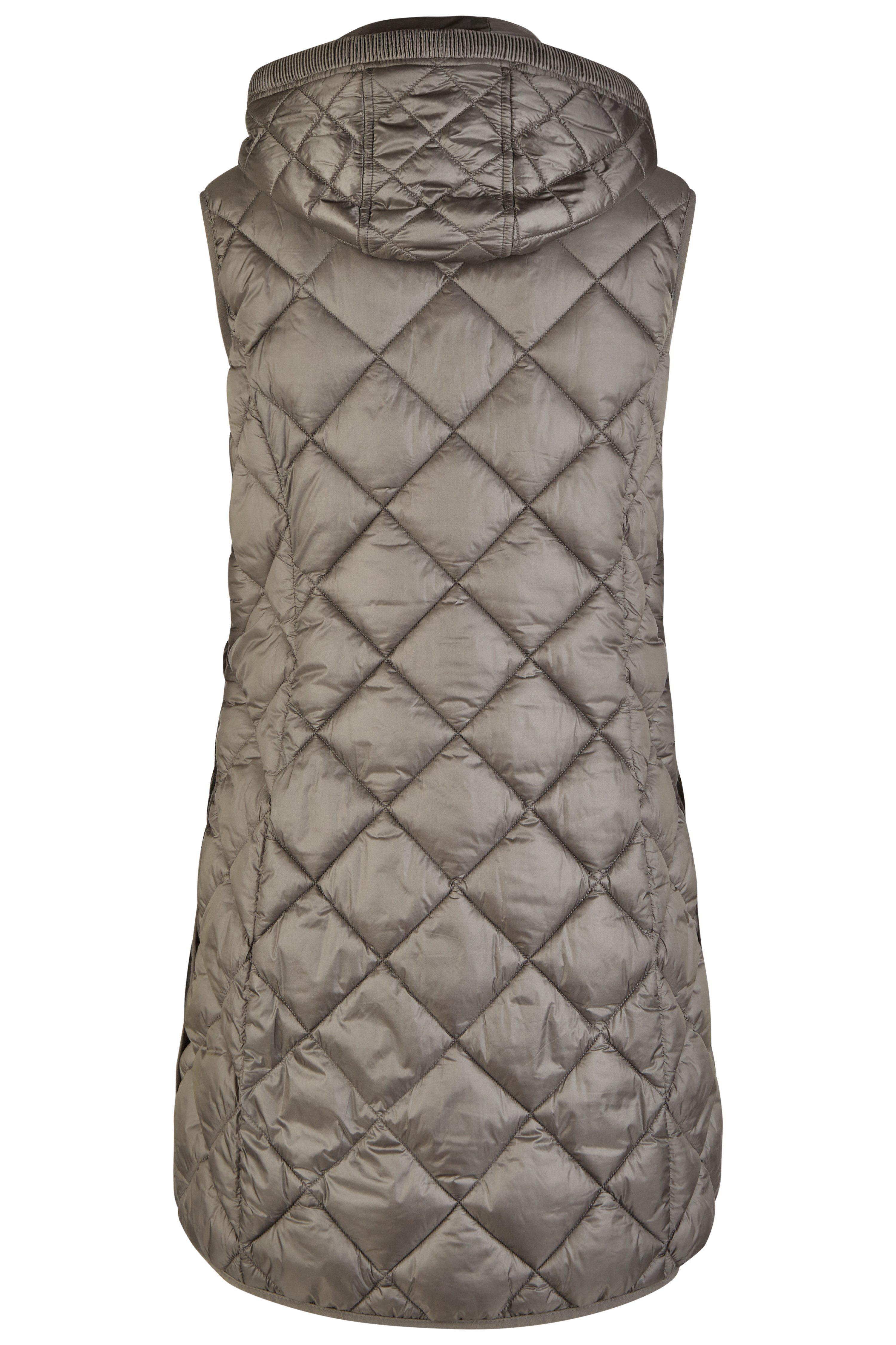 Barbara Lebek Bodywarmer met een capuchon