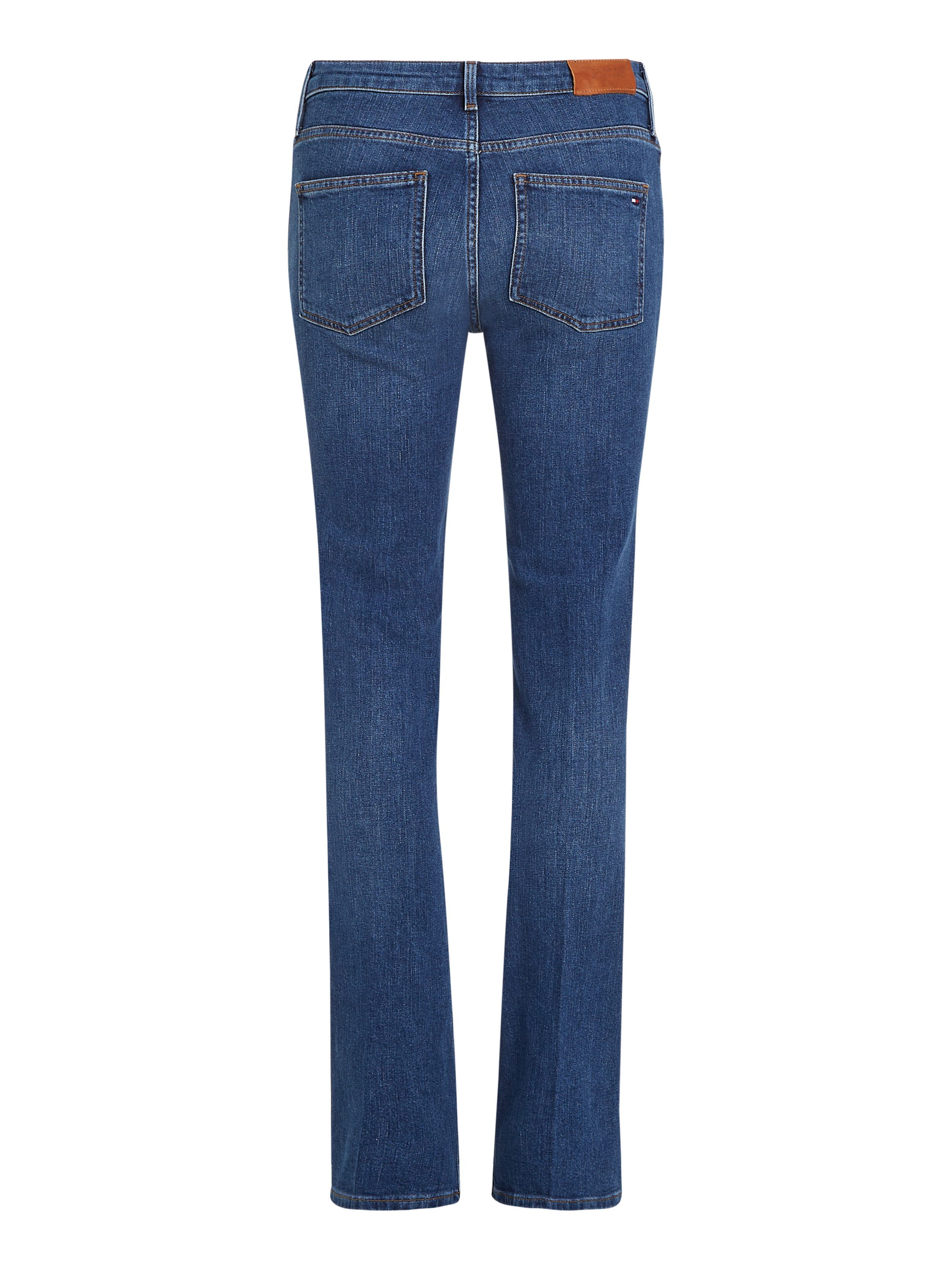 Tommy Hilfiger Bootcut jeans BOOTCUT RW CLER met logo-badge