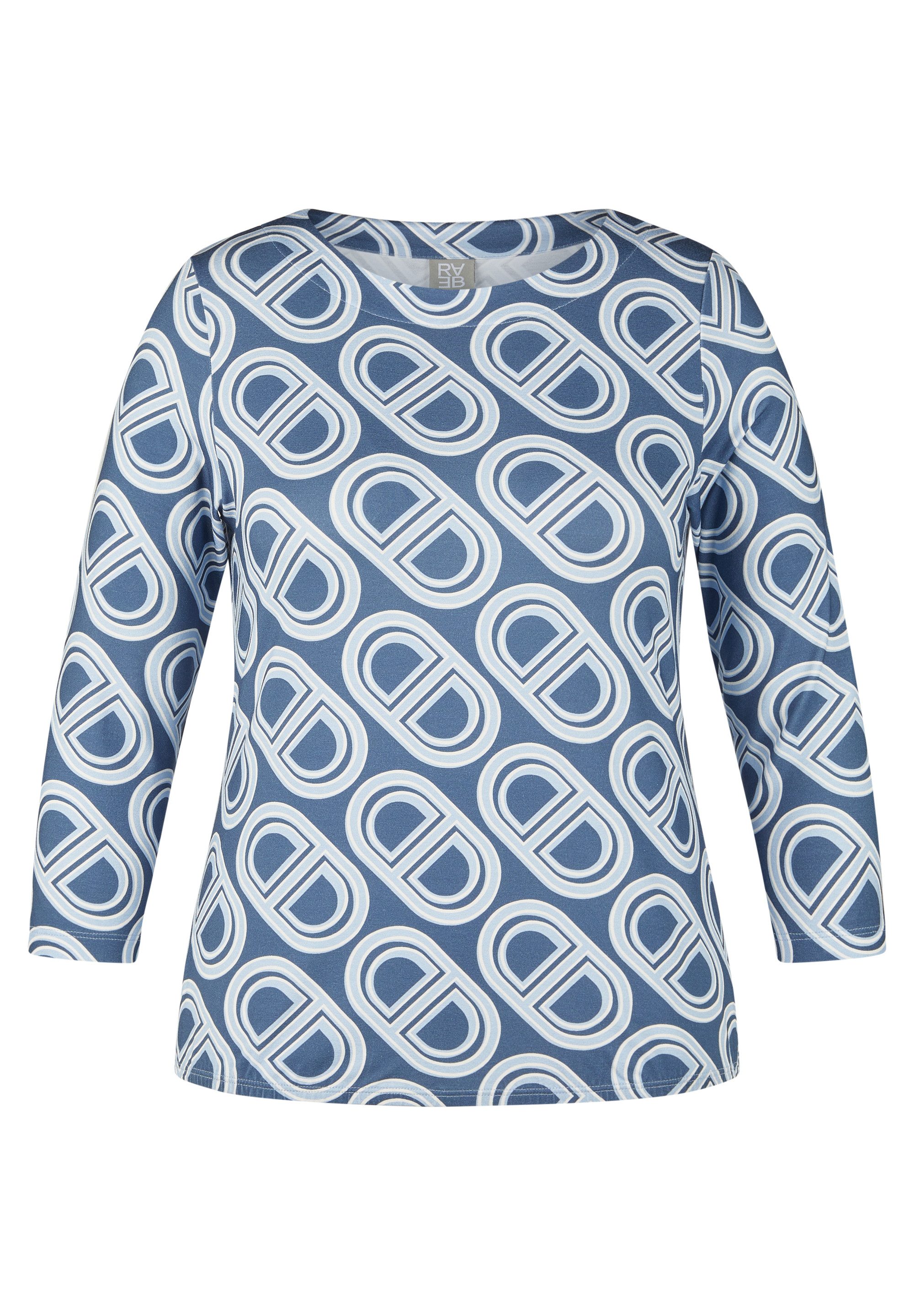 Rabe Shirt met 3/4 mouwen met print all-over