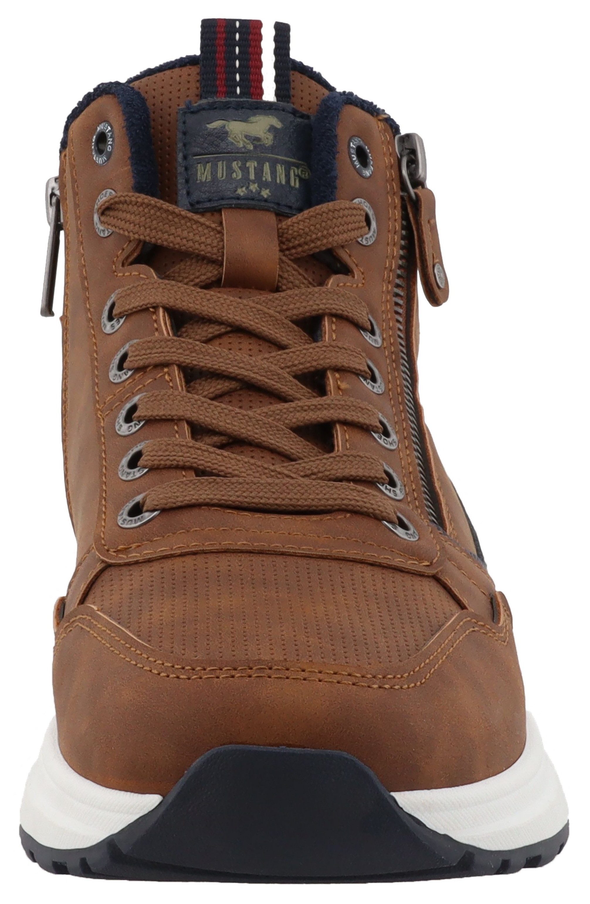 Mustang Shoes Winterlaarzen Luciano High top sneaker, veterboots met warme voering