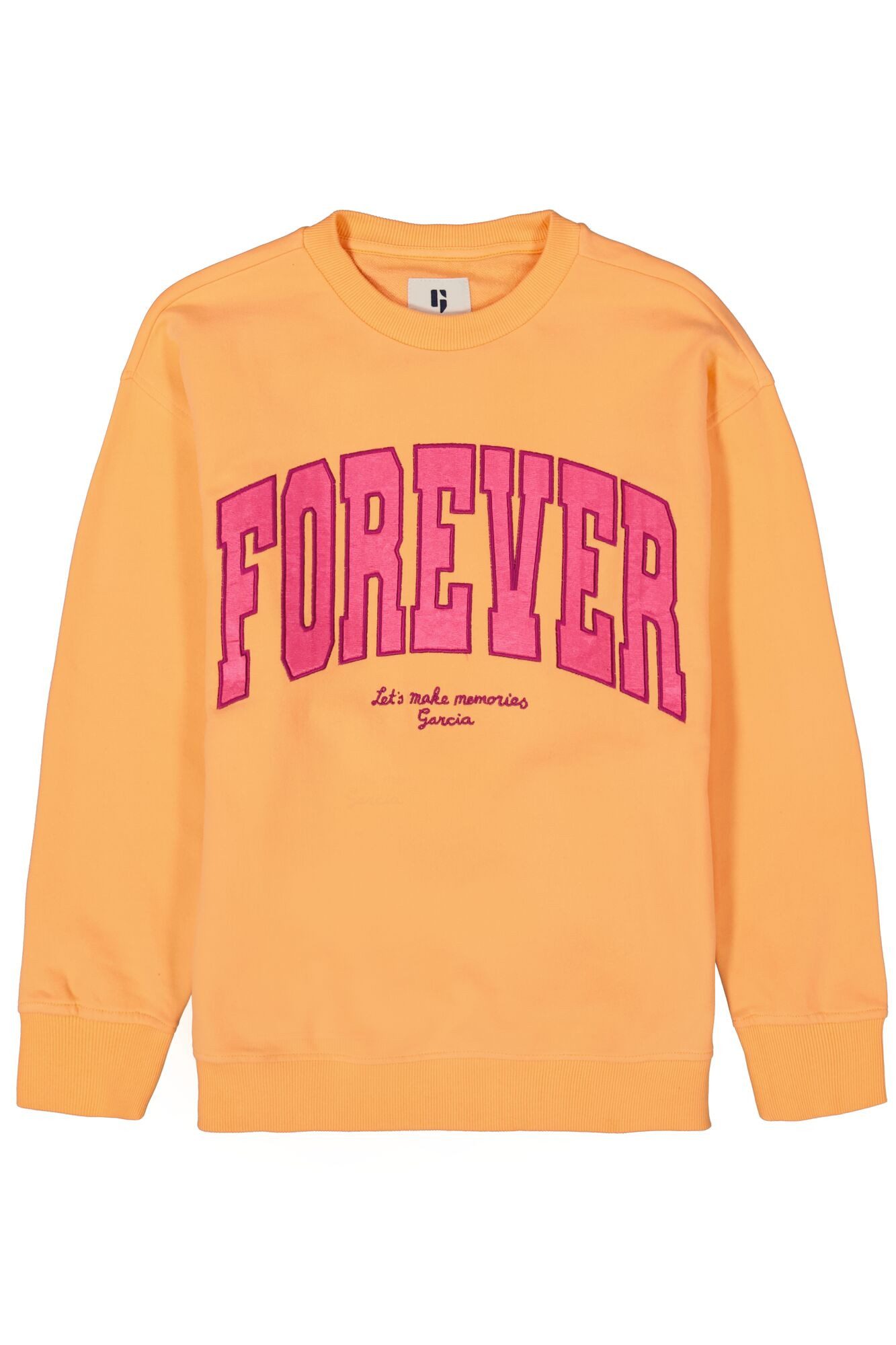 Garcia Sweatshirt met frontprint, voor meisjes