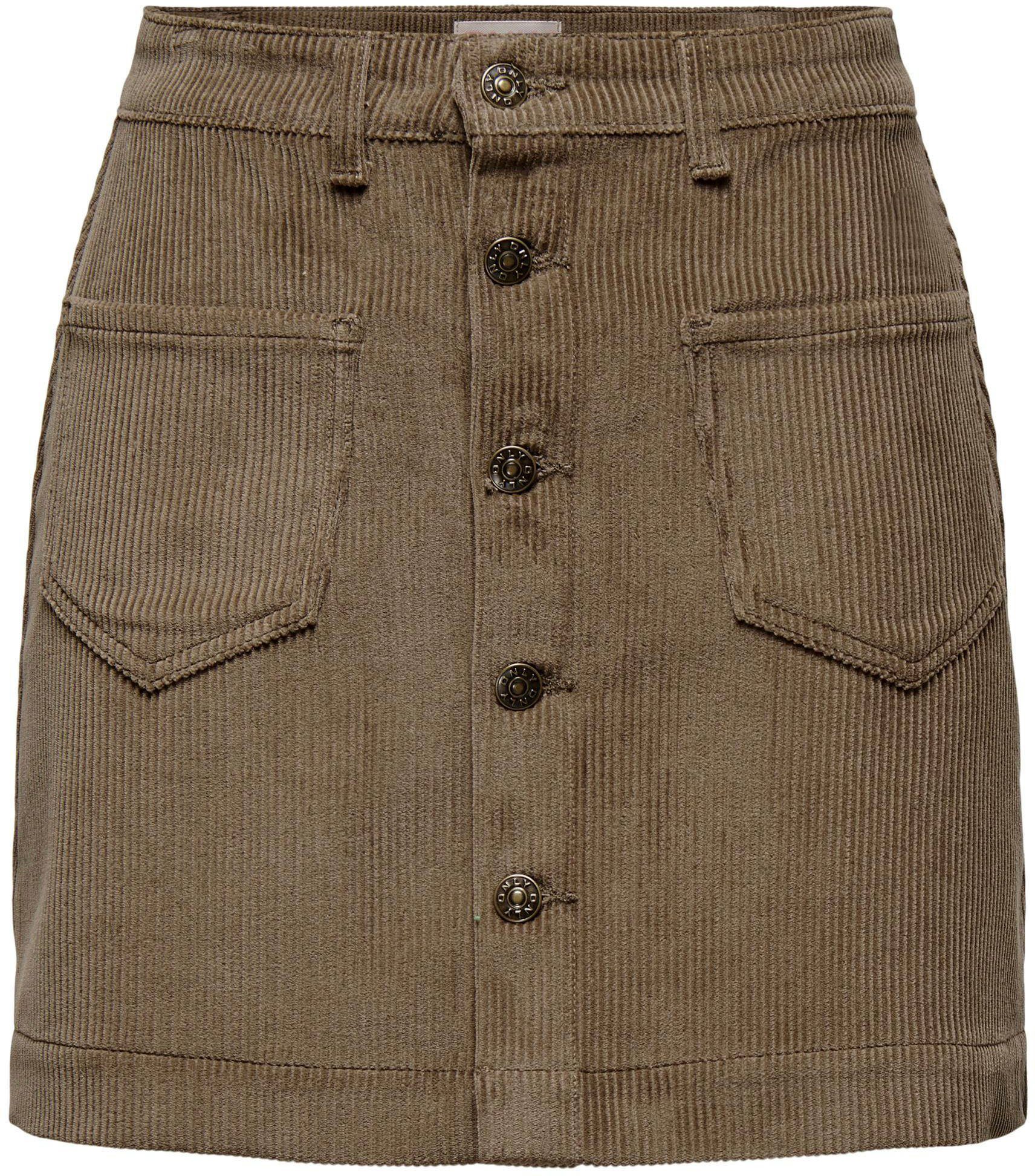 Only Minirok ONLAMAZING HW CORD SKIRT