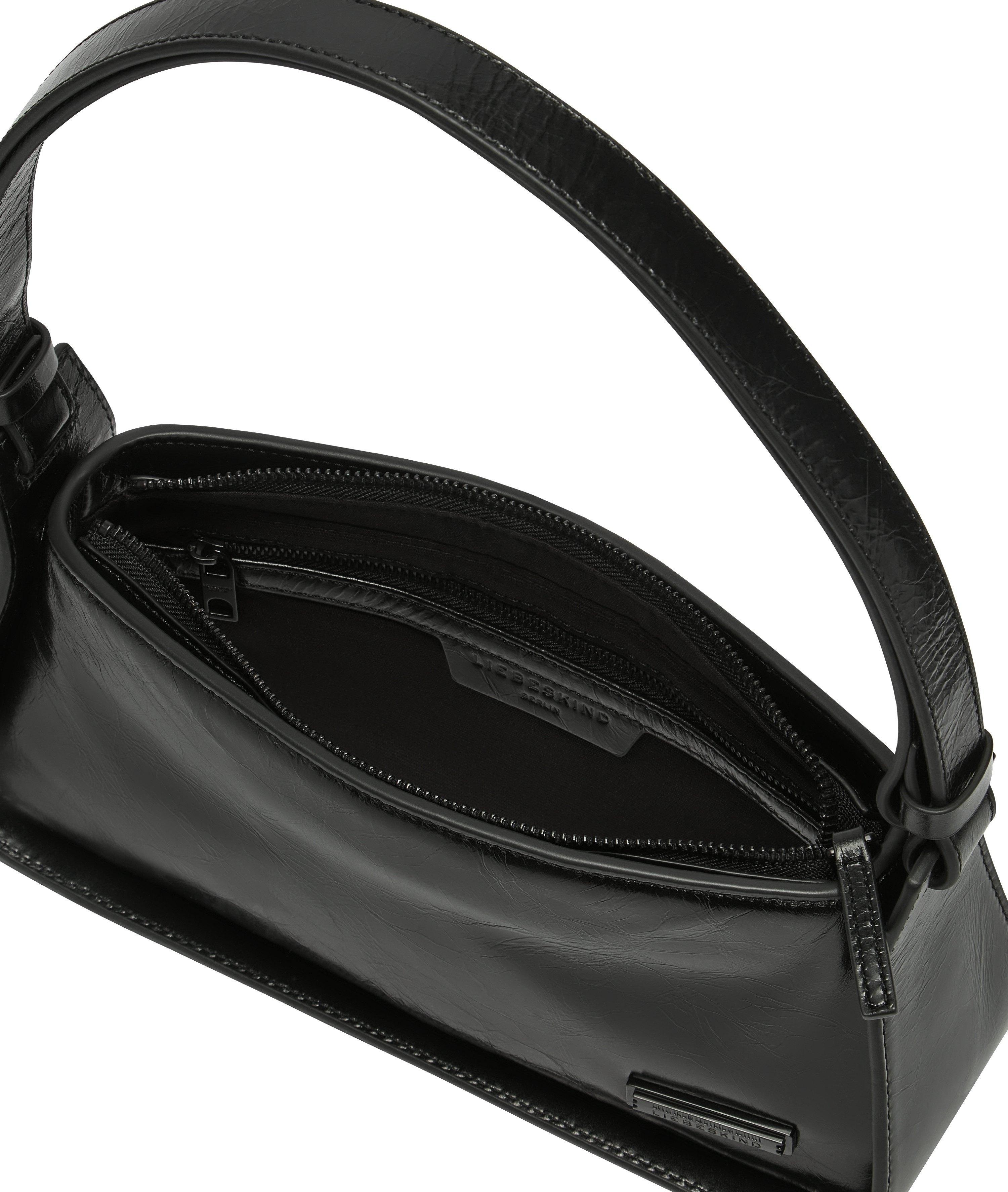 Liebeskind Berlin Schoudertas Crossbody S FRANZIS LACK DISTRESSED