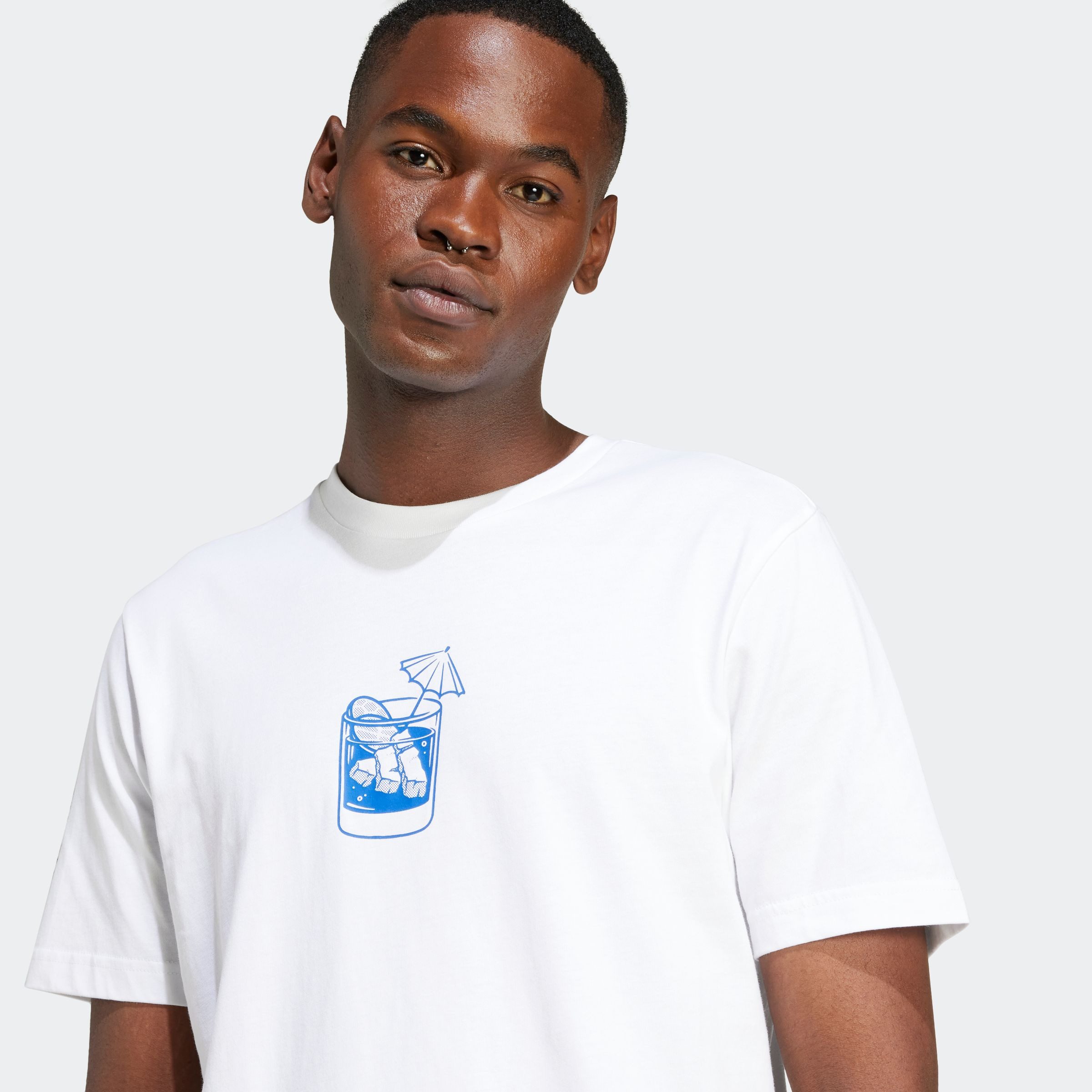adidas Sportswear T-shirt M L DRINK TEE