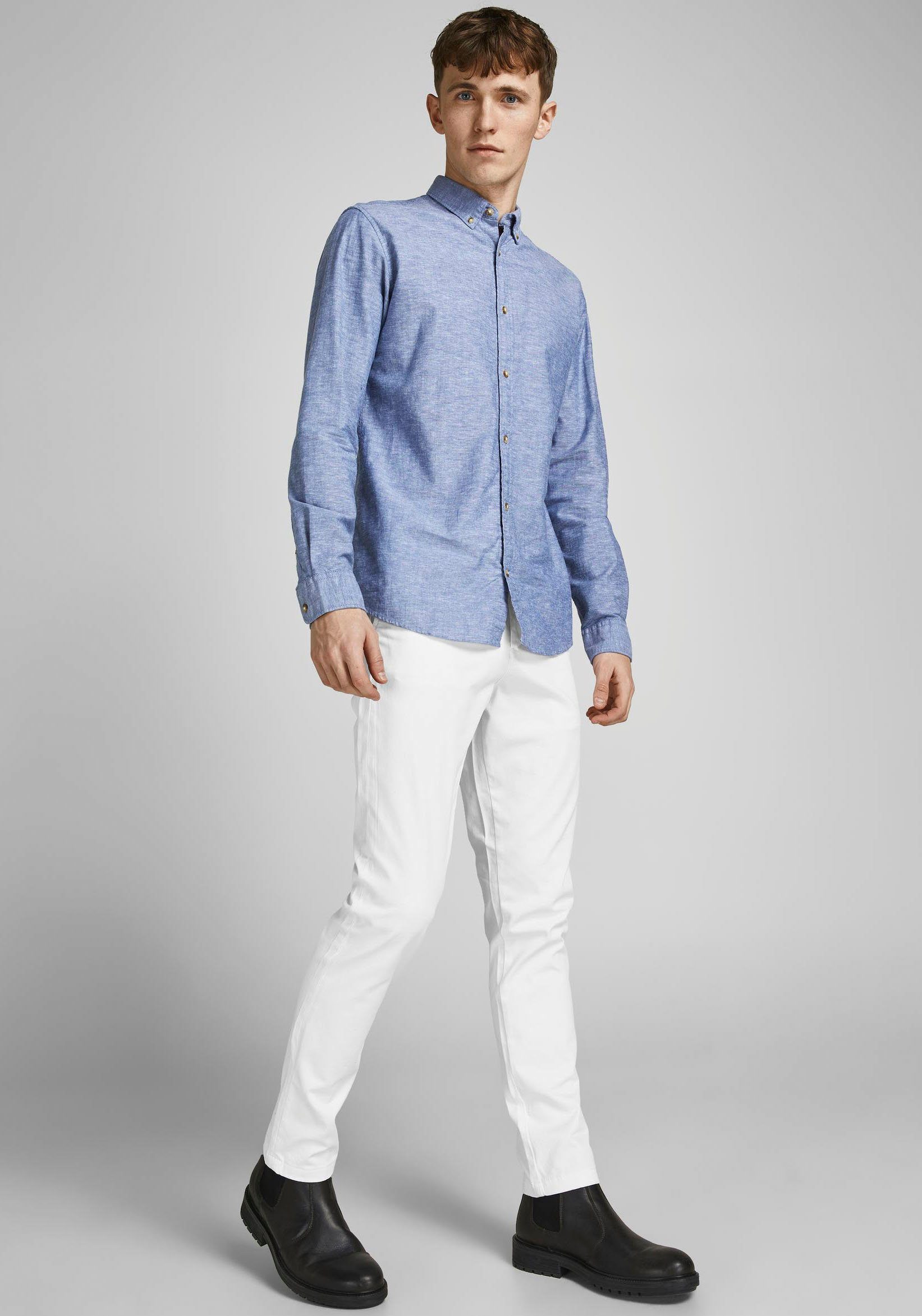 Jack & Jones Chino JPSTMARCO met stretchcomfort en smalle pijpen