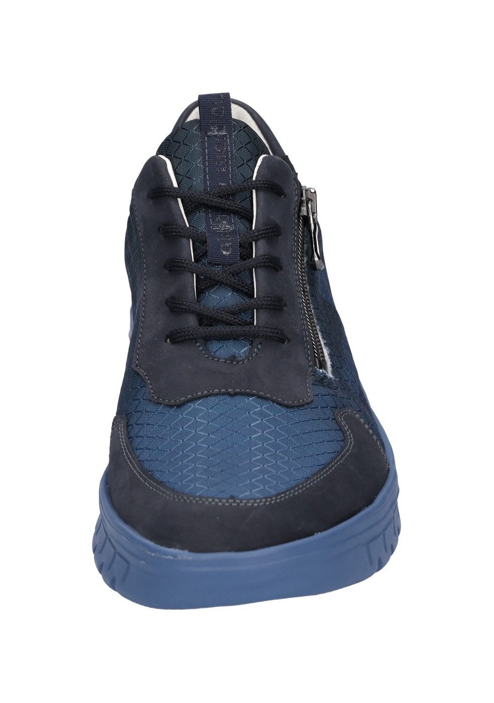 Waldläufer Sneakers met sleehak H-BIGGI , veterschoenen, lage schoen, vrijetijdsschoen met contrastnaad, breedte h