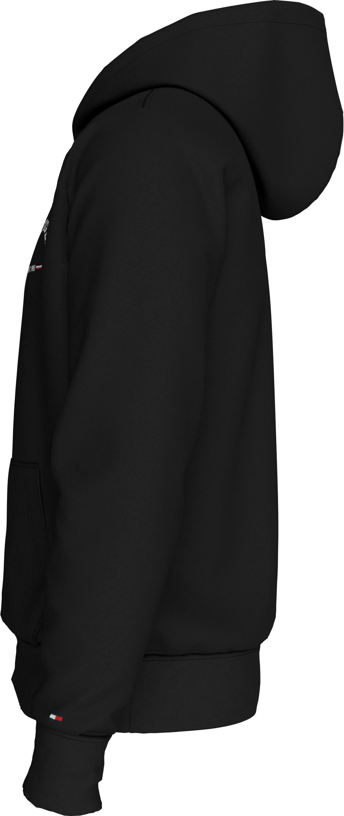 Tommy Hilfiger Capuchonsweatvest ROUNDALL HOODED ZIP THROUGH