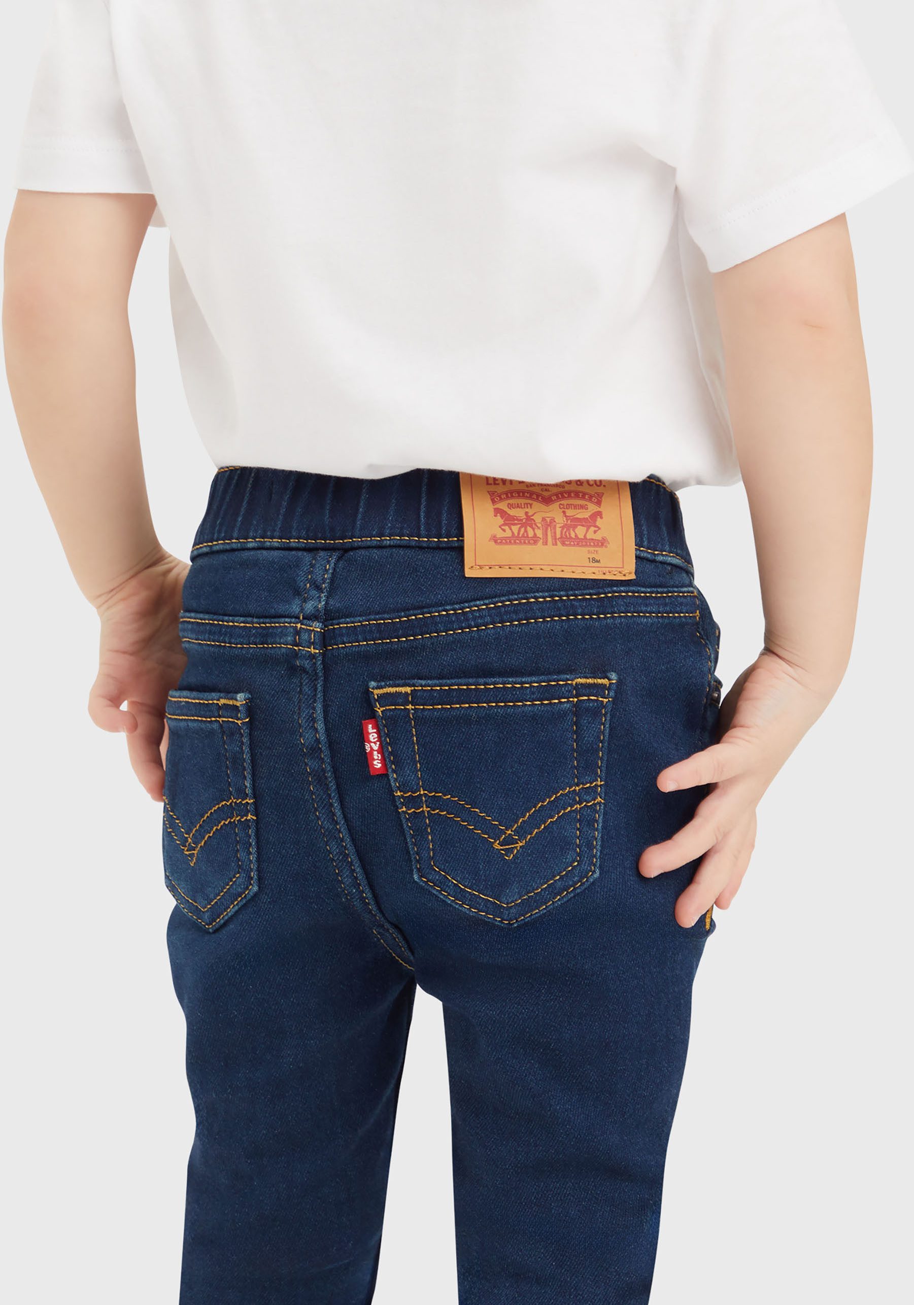 Levi's Kidswear Comfortjeans LVB SKINNY DOBBY PULL ON PANTS