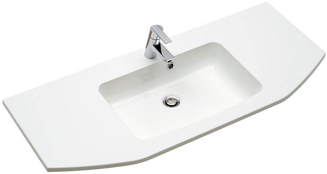 Saphir Badmeubelset Quickset 327 2-delig, wastafelmeubel en led-spiegelkast Antraciet hoogglans, incl. deurdemper, 5 deuren, 1 flap, 1 lade (set, 2 stuks)