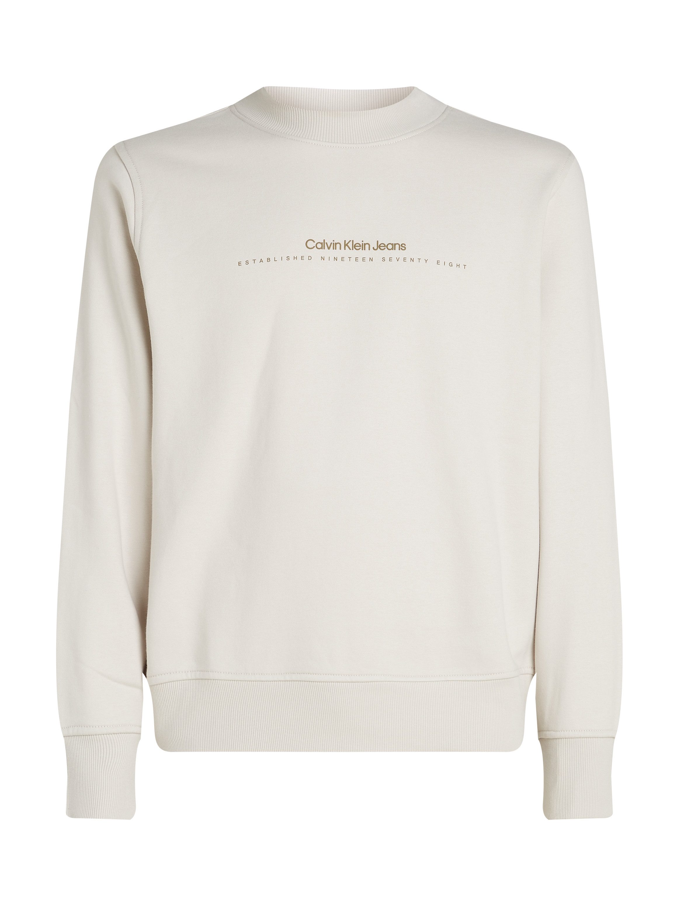 Calvin Klein Sweatshirt MINIMAL LOGO CREW NECK