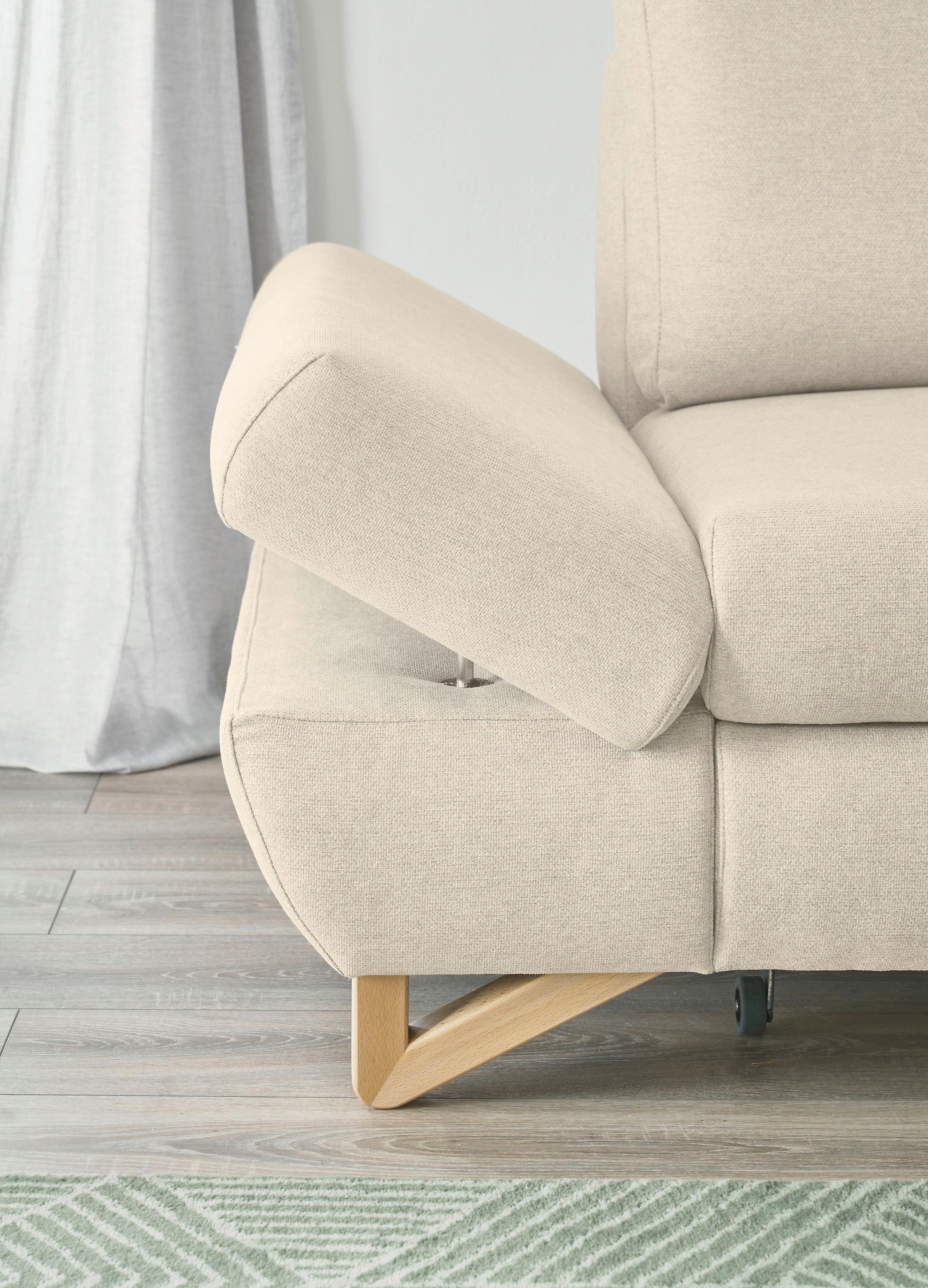 INOSIGN Slaapbank City/Giron comfortabele slaapbank (ligoppervlak 245 x 138 cm) en bedlade