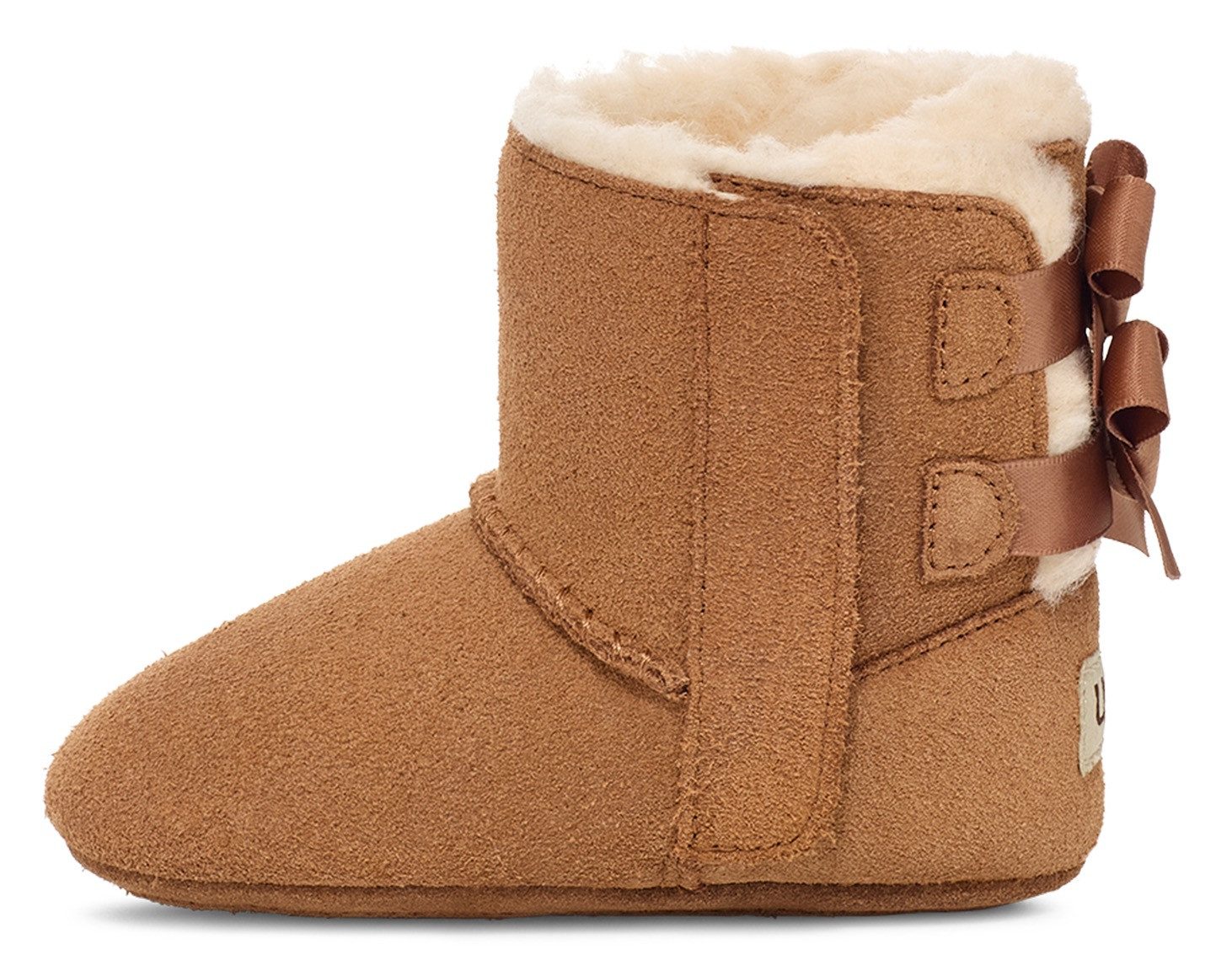 UGG Kruipschoentjes BABY BAILEY BOW Babyschoen, huispantoffel, winterlaars met praktische klittenbandsluiting