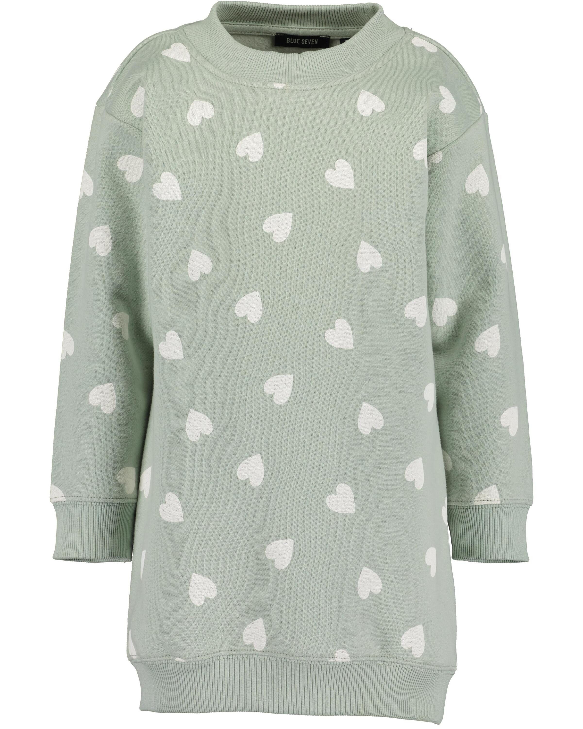 Blue Seven Jerseyjurk  meisjes sweatshirtjurk KIDS GIRLS BASIC (1-delig)