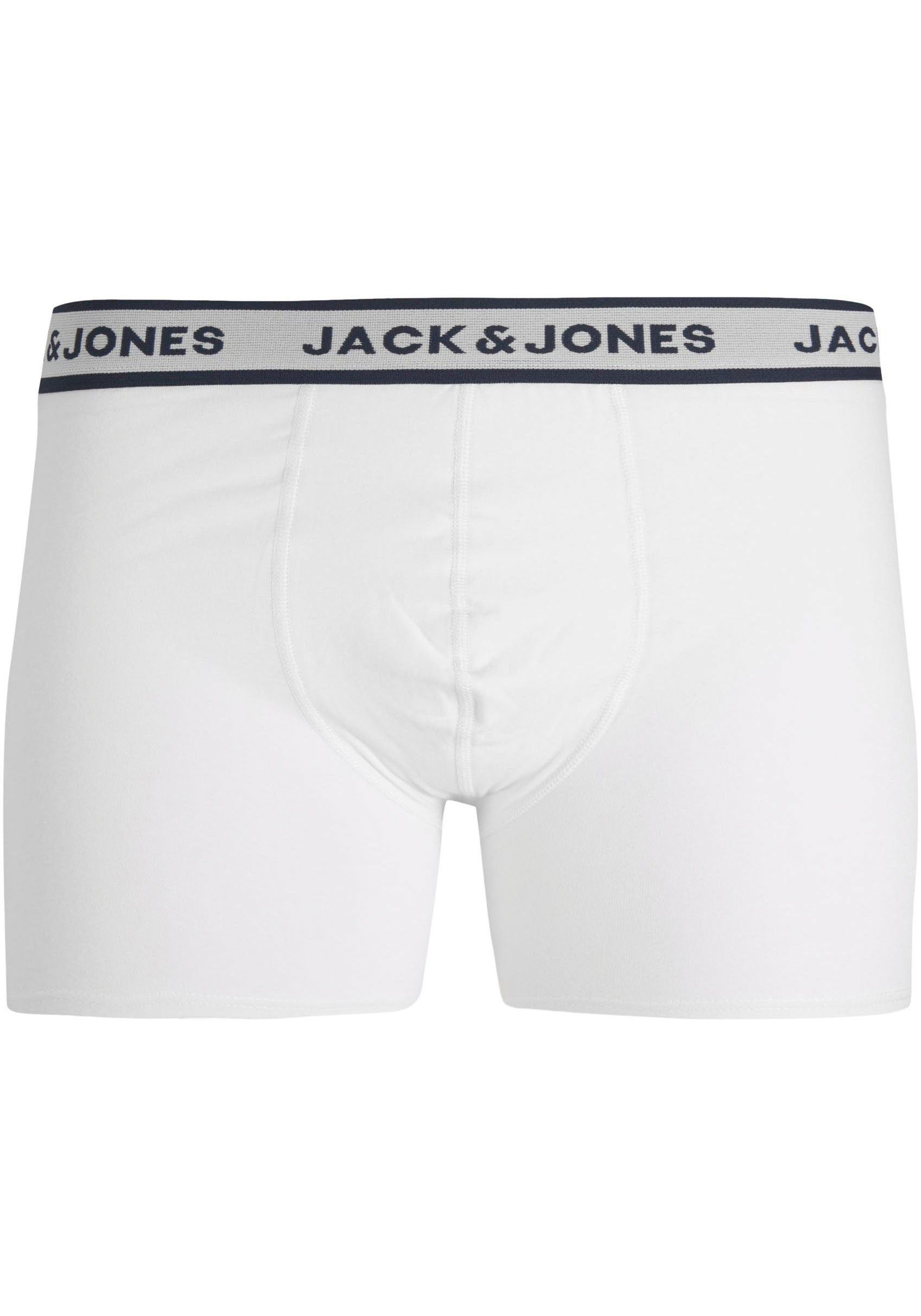 Jack & Jones Boxershort JACSOLID BOXER BRIEFS 3 PACK NOOS (set, 3 stuks)