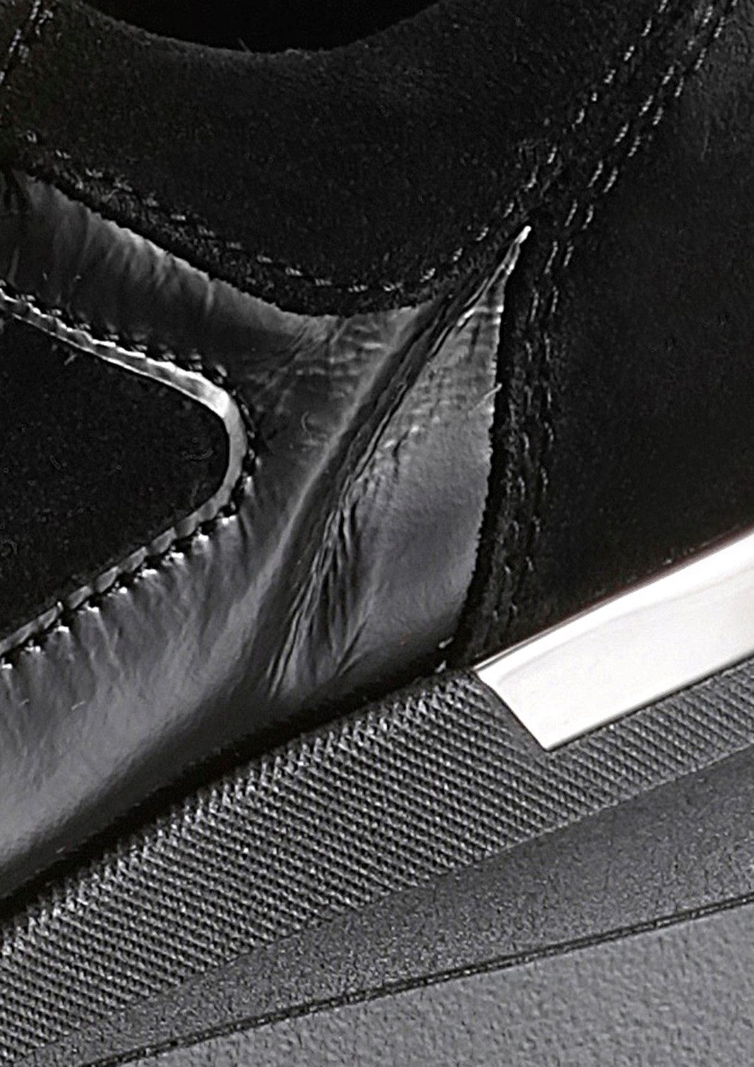 Waldläufer Sneakers met sleehak H-Clara-soft met comfortabele orthotritt-uitrusting, breedte h