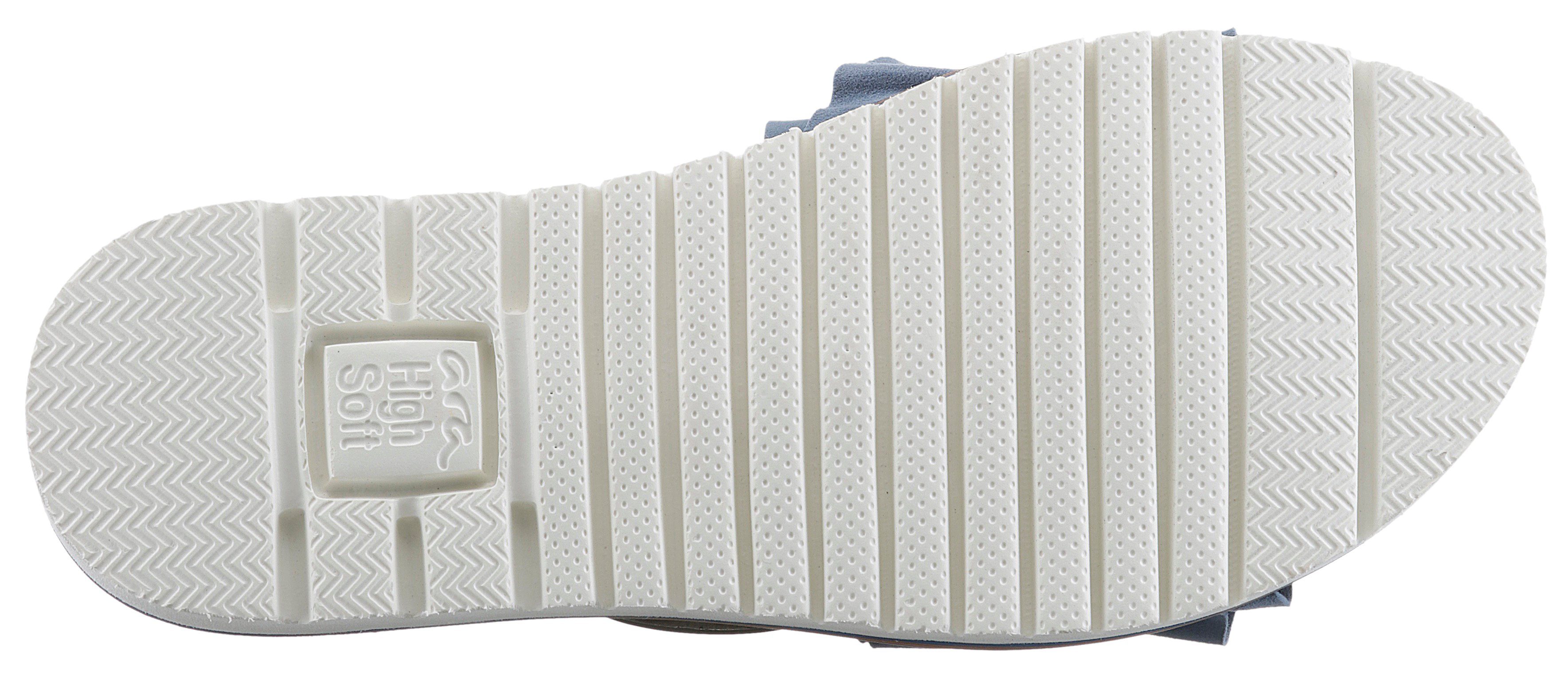 Ara Slippers KENT , sleehak, zomerschoen, pantoffels met slip-on