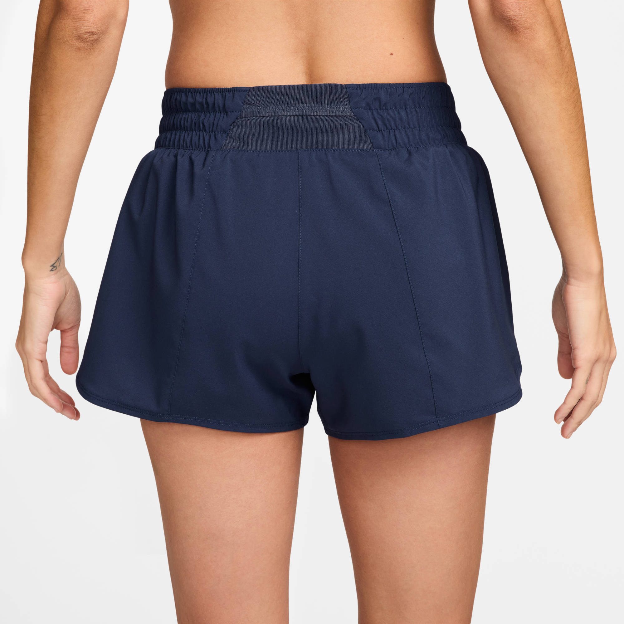 Nike Trainingsshort DRI-FIT ONE WOMEN'S MID-RISE BRIEF-LINED SHORTS