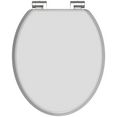 welltime toiletzitting uni hoogwaardige fsc-gecertificeerde premium-toiletdeksel met soft-closemechanisme grijs