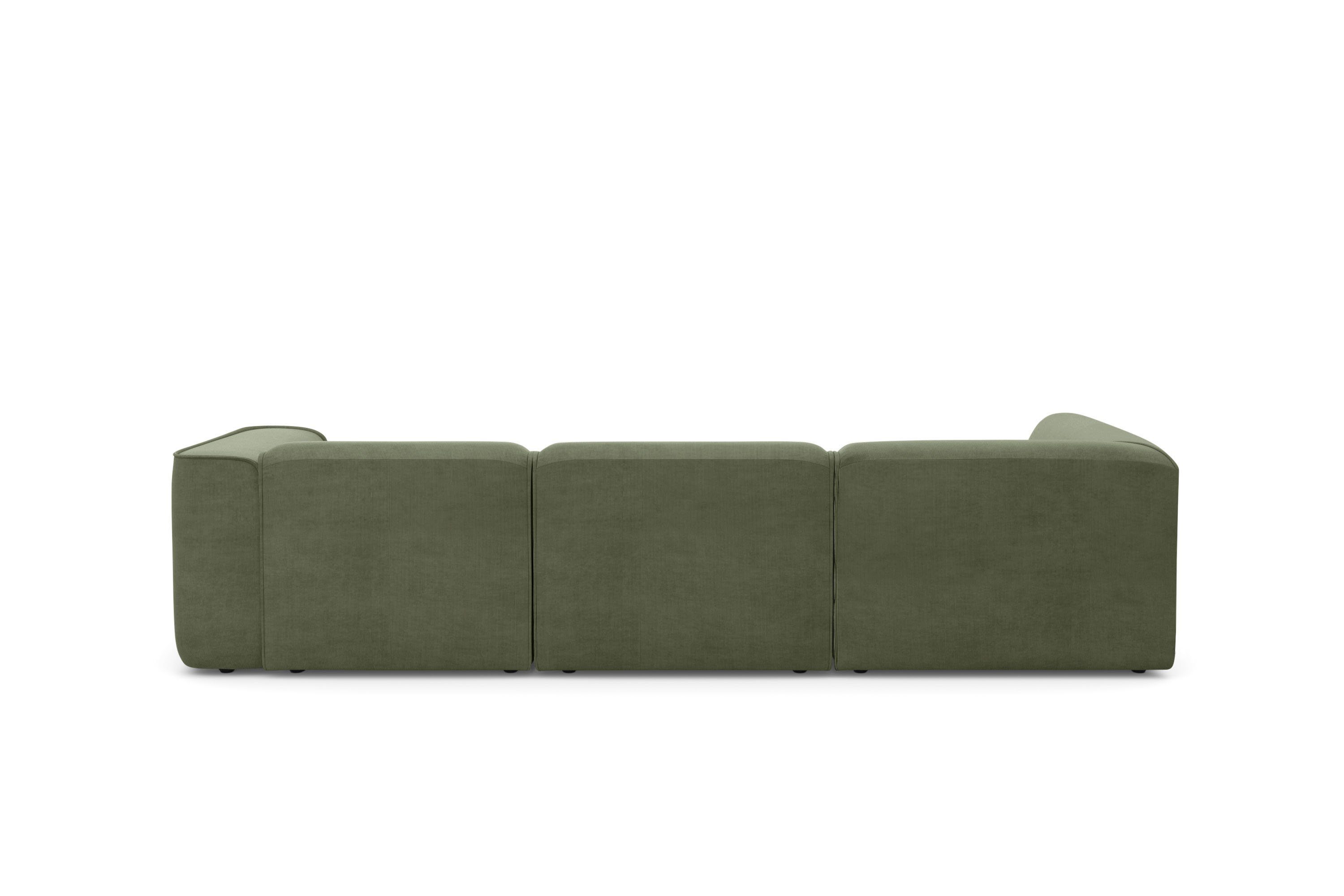 RAUM.ID Hoekbank Merid L-vorm, altijd uitbreidbaar met modules, B/D/H: 295/162/70 cm