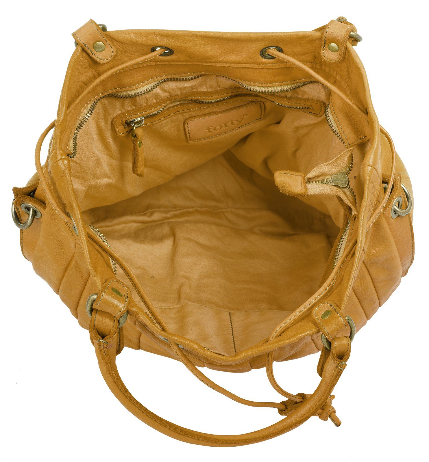 Forty Degrees Shopper echt leer, made in italy