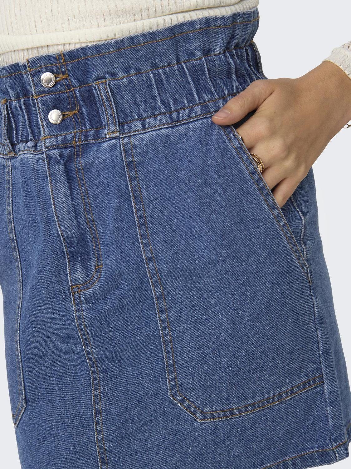 Only Jeans rok ONLMILLIE HW MINI CARGO PB DNM SKIRT BJ