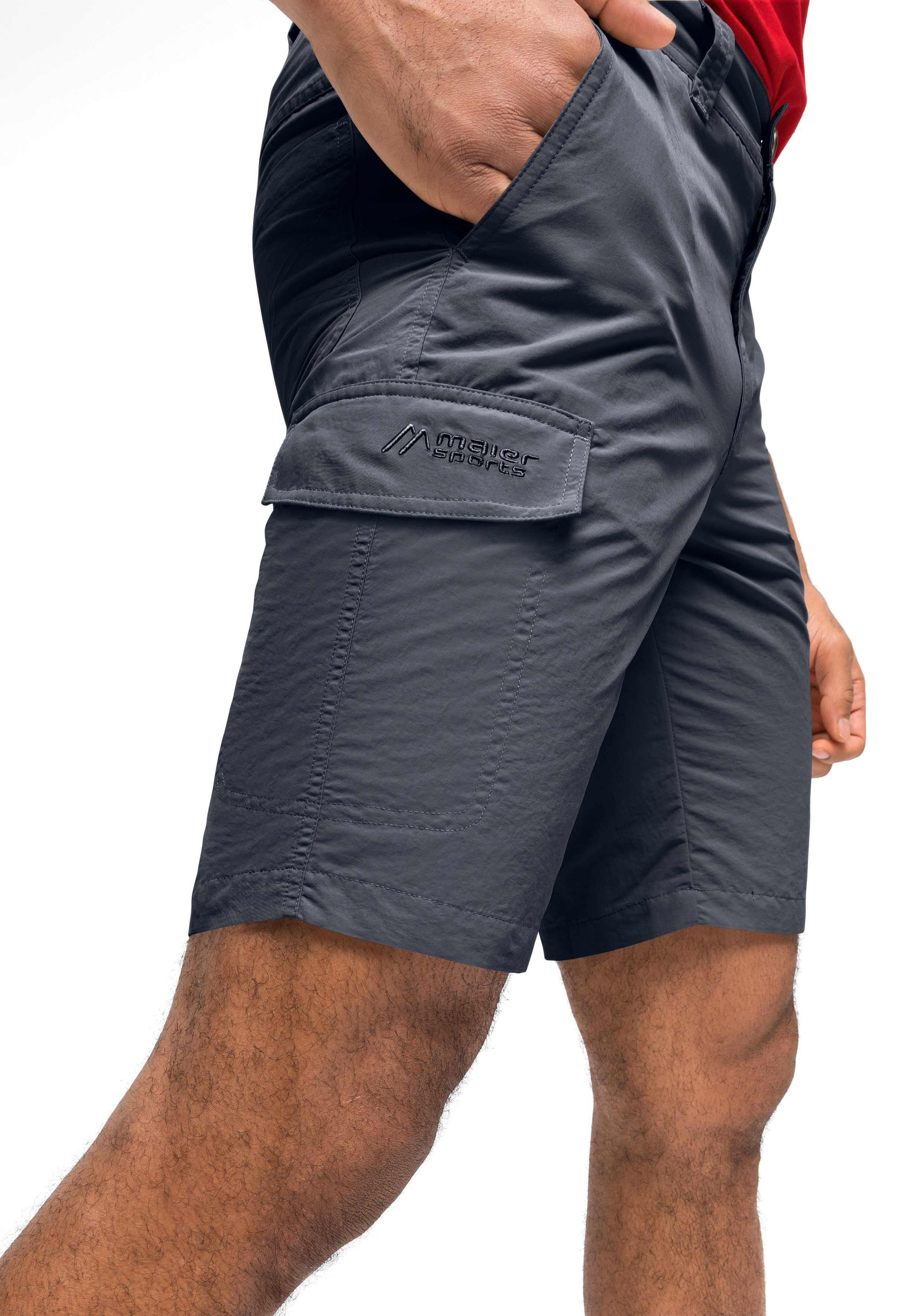 Maier Sports Functionele short Main Heren shorts, korte outdoorbroek, bermuda met 4 zakken, regular fit