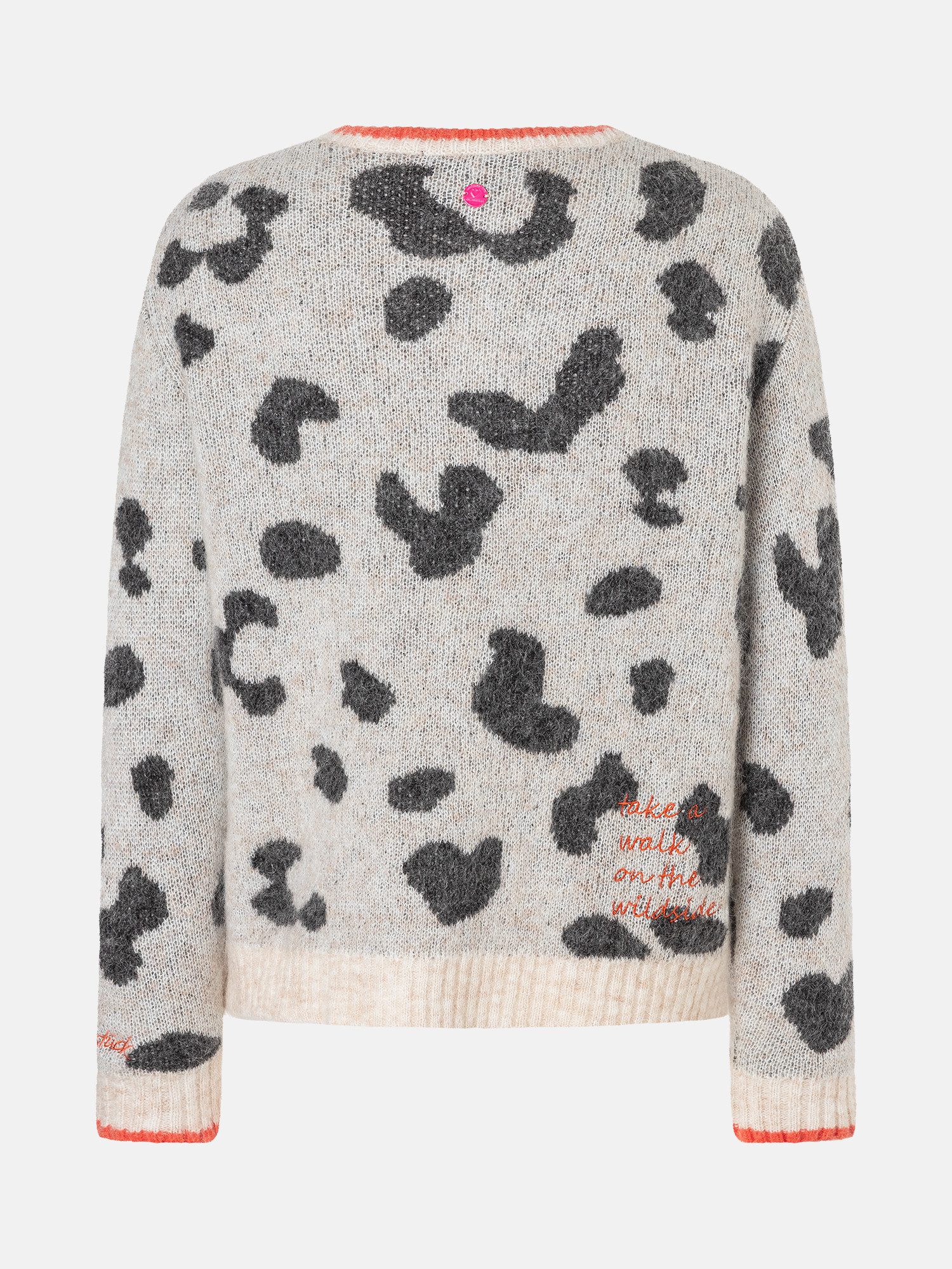 Lieblingsstück Vest AnninaL met dierenprint