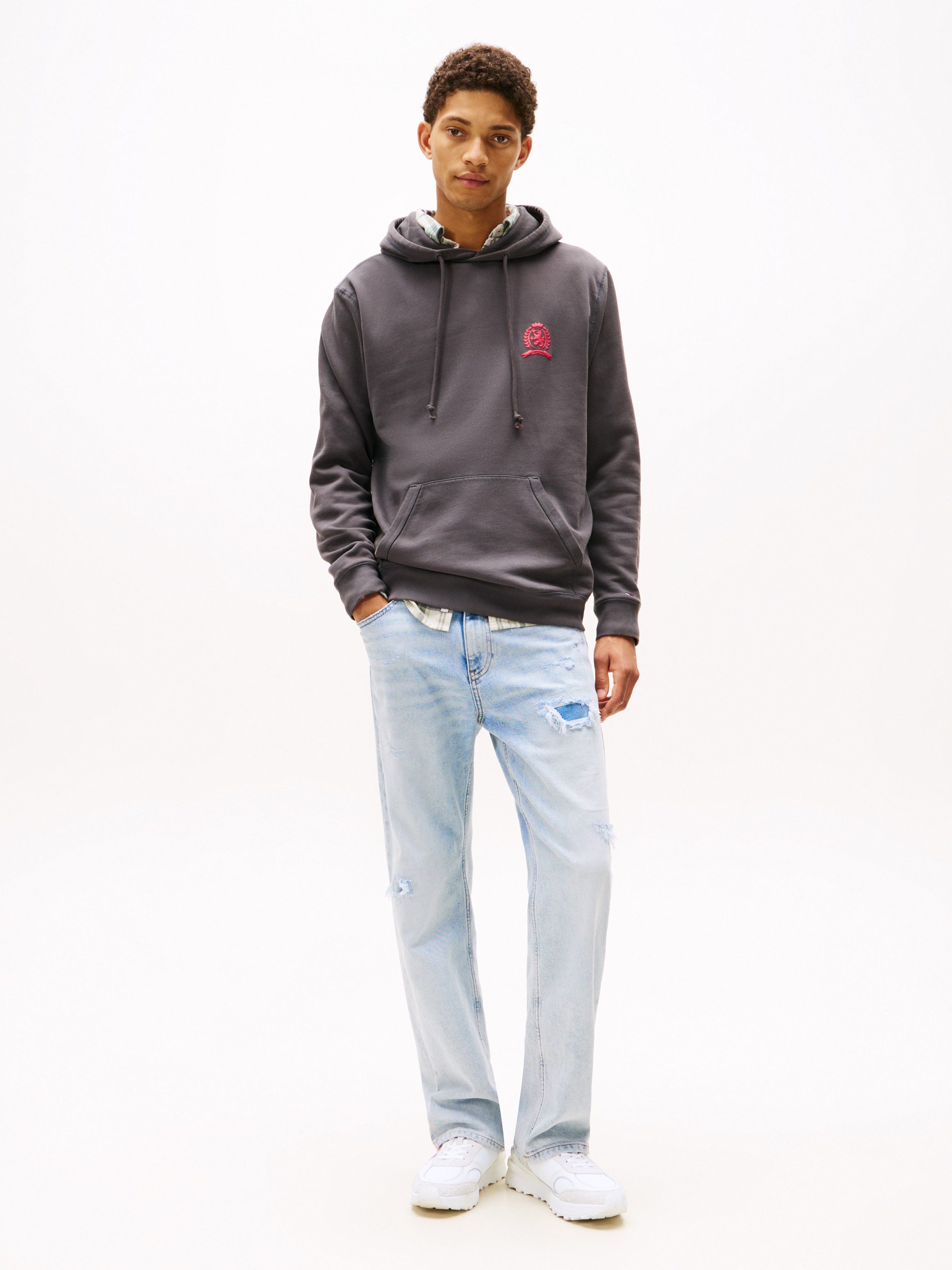 TOMMY JEANS Sneakers TJM TECHNICAL RUNNER ESS , vrijetijdsschoen, halfschoen, veterschoen met gepolsterde schacht