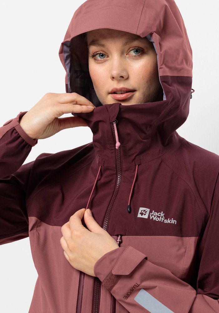 Jack Wolfskin Fietsjack MOROBBIA 3L JKT W