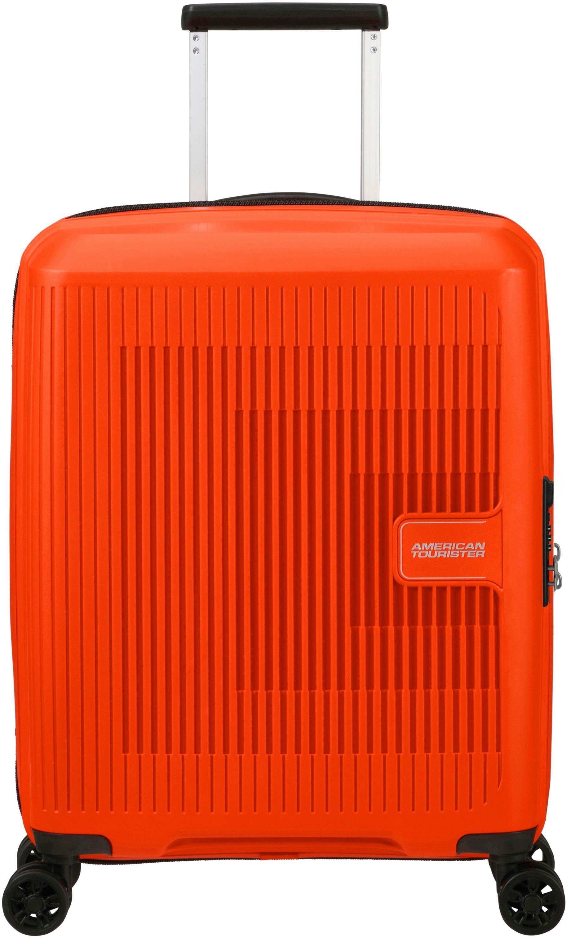 American Tourister Hardshell-trolley AEROSTEP, 55 cm, met volumevergroting Handbagage-koffer, reis koffer, hard-shell koffer TSA-cijferslot unisex
