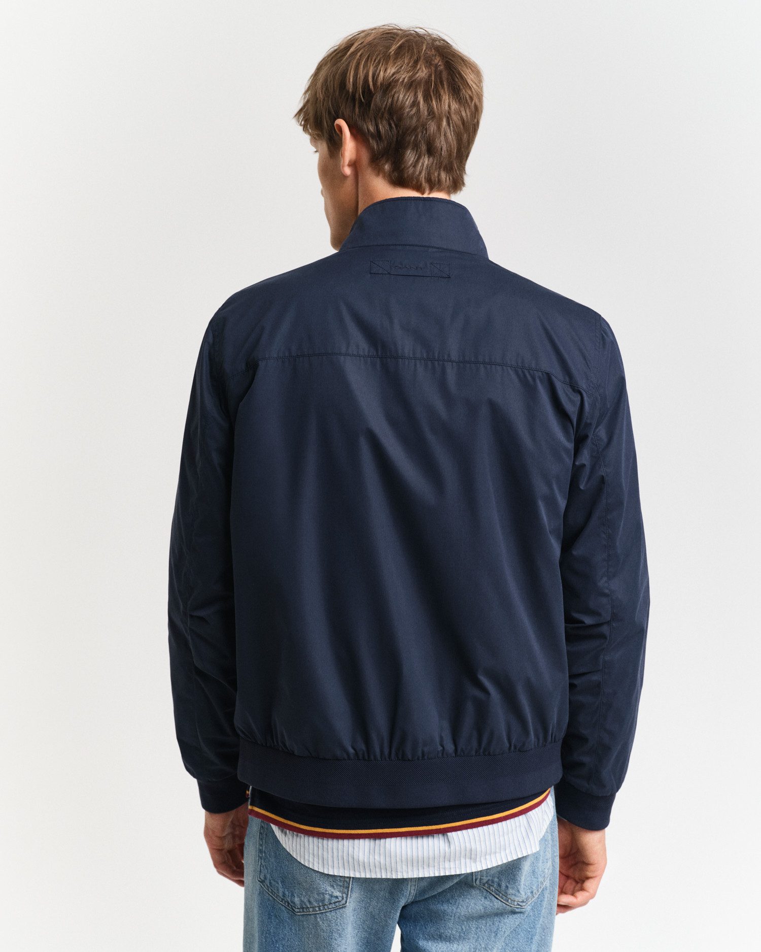 Gant Blouson Lichte getailleerde Jas weerbestendige Harrington Jas Klassiek