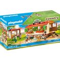 playmobil constructie-speelset ponykamp-overnachtingswagen (70510), country made in germany multicolor