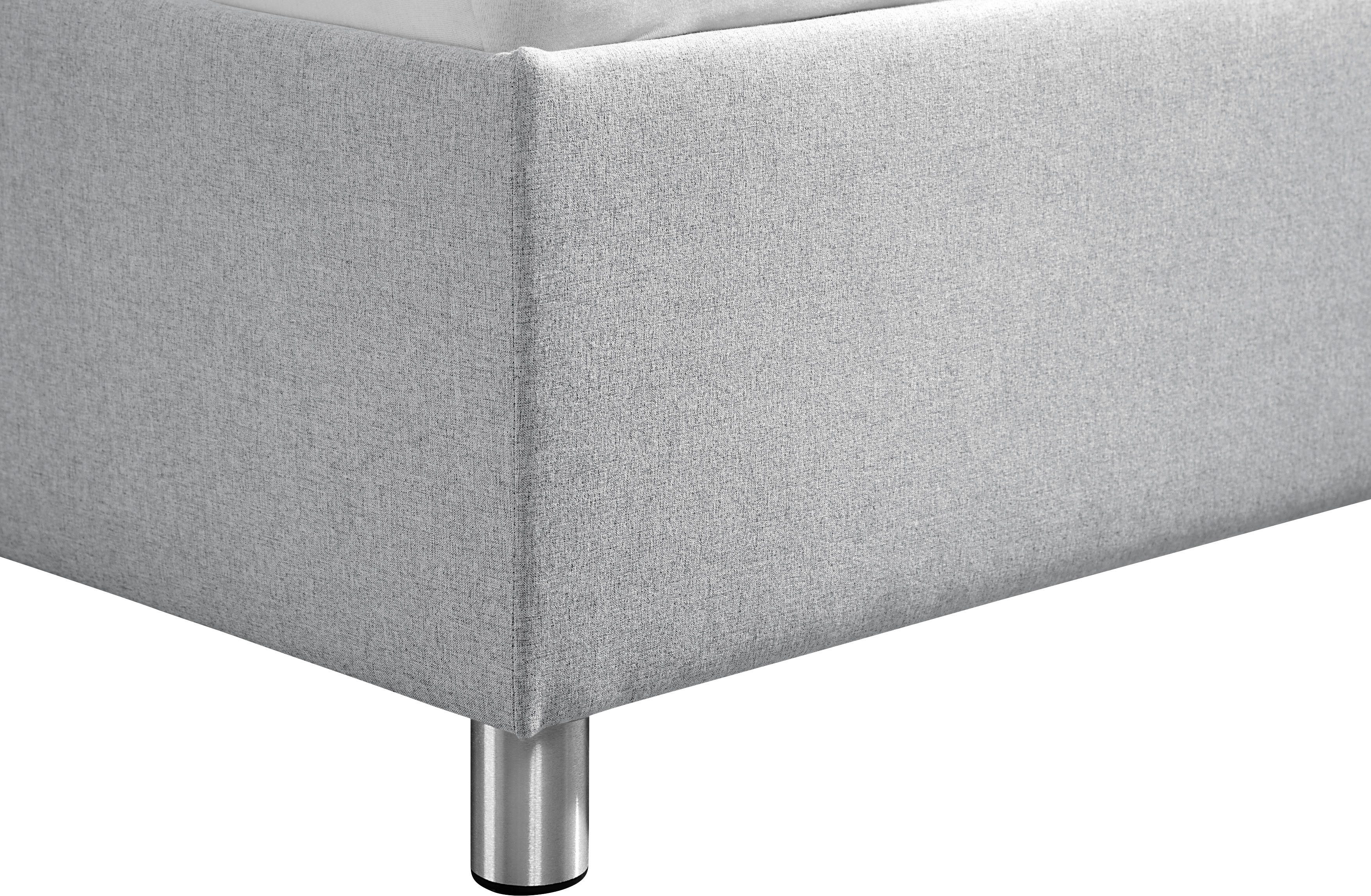 Maintal Gestoffeerd bed Kieferwald met bedlade, optioneel met bonnell- of pocketveringmatras